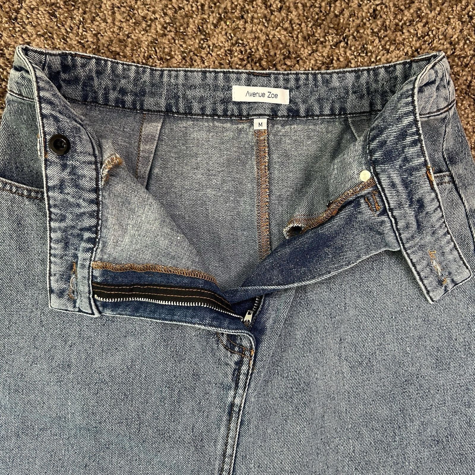 Avenue Avenue Zoe Jaymes Denim Maxi Skirt Size Medium Size 26" / US 2 / IT 38 - 4 Thumbnail
