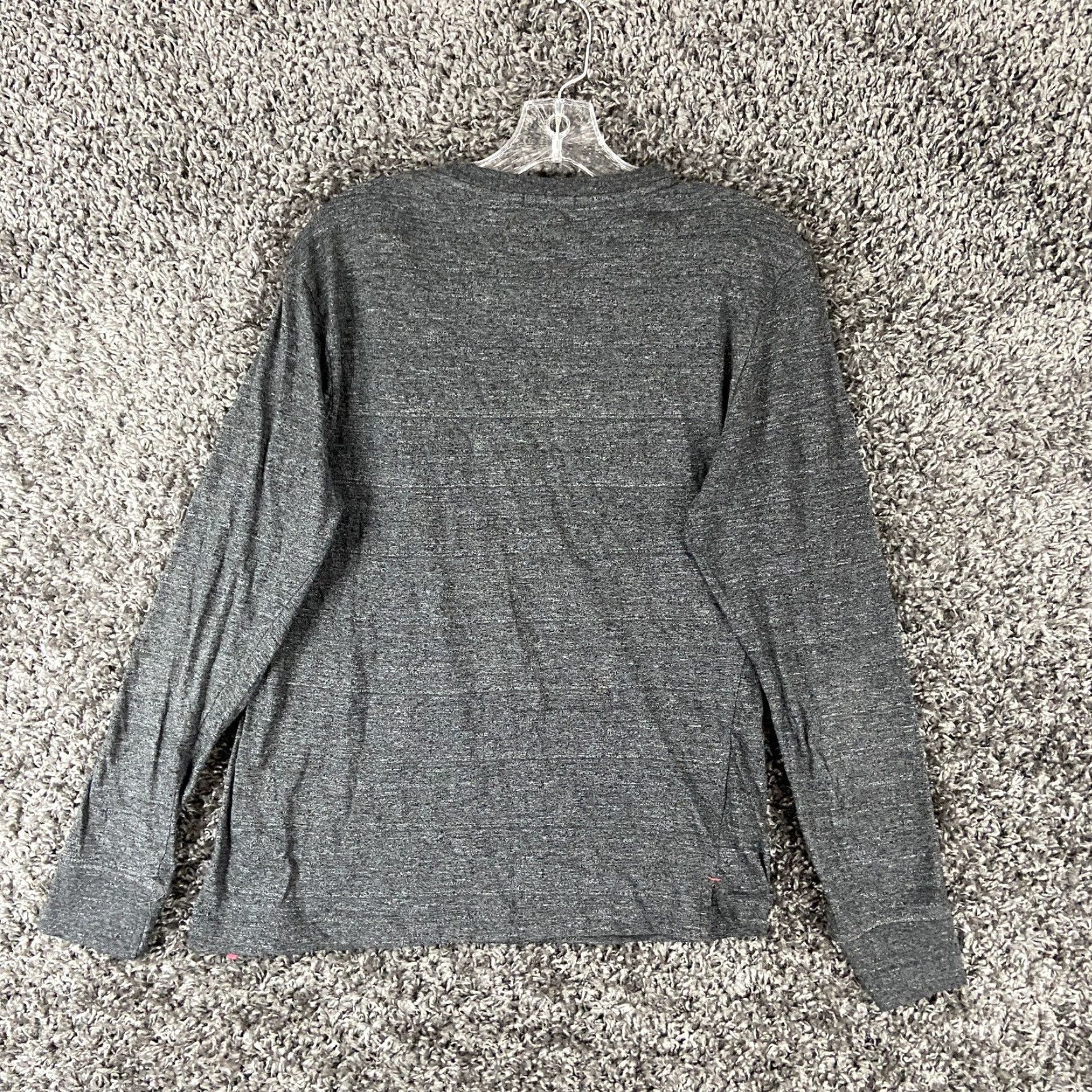 Vintage Frontier Supply Co Modern Fit Gray Long Sleeve Tshirt Men’s M Size US M / EU 48-50 / 2 - 8 Thumbnail