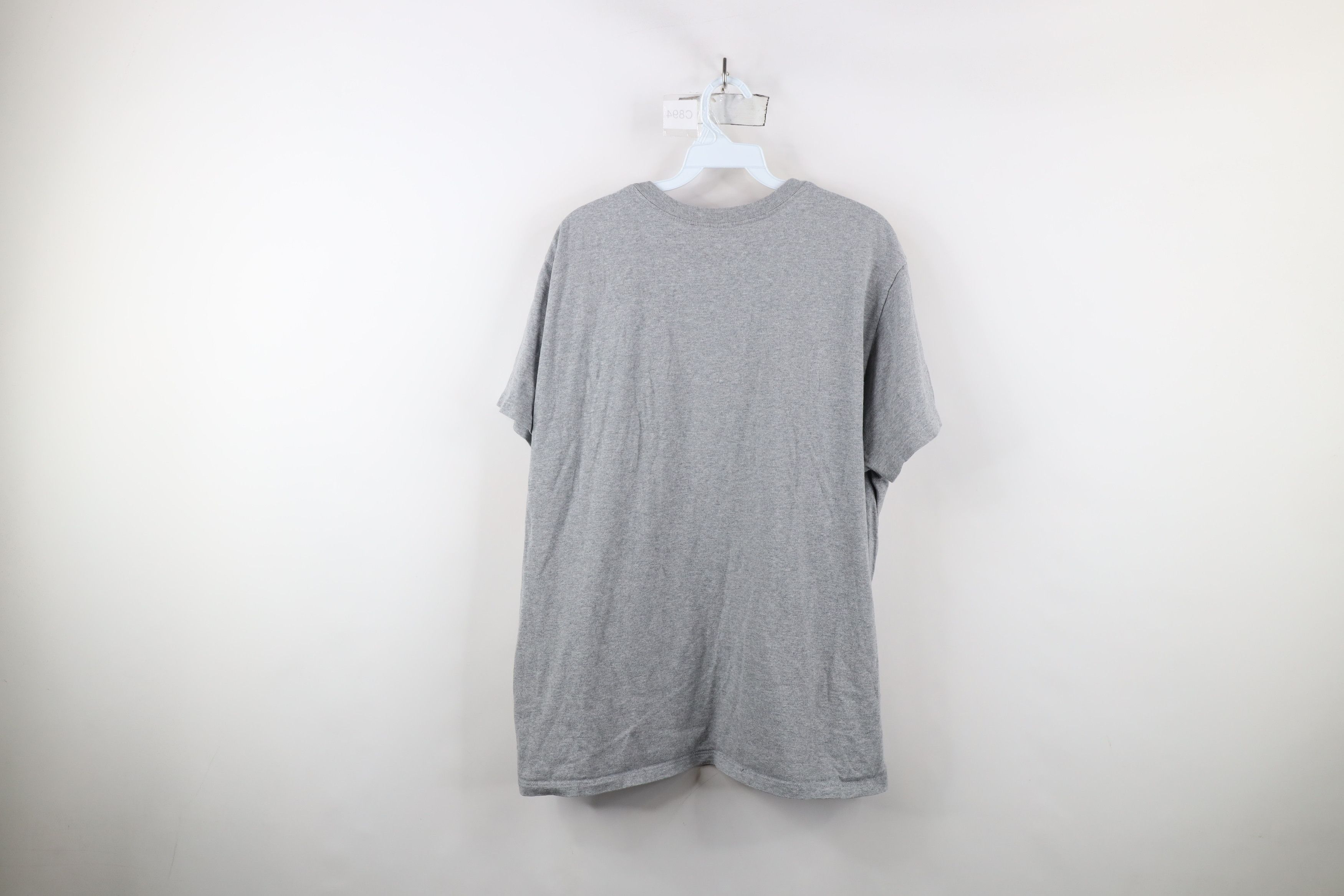 Vintage Vintage 90s Streetwear Heavyweight T-Shirt Gray Cotton Size US XL / EU 56 / 4 - 10 Thumbnail