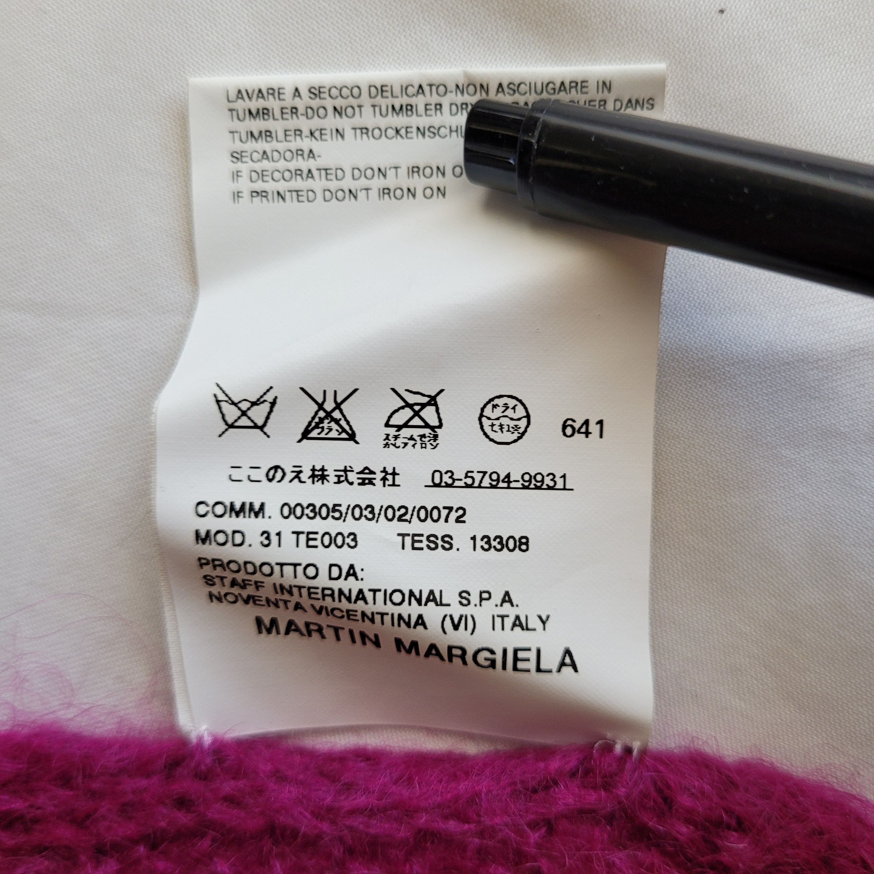 Maison Margiela Margiela white label scarf-top Size ONE SIZE - 6 Thumbnail