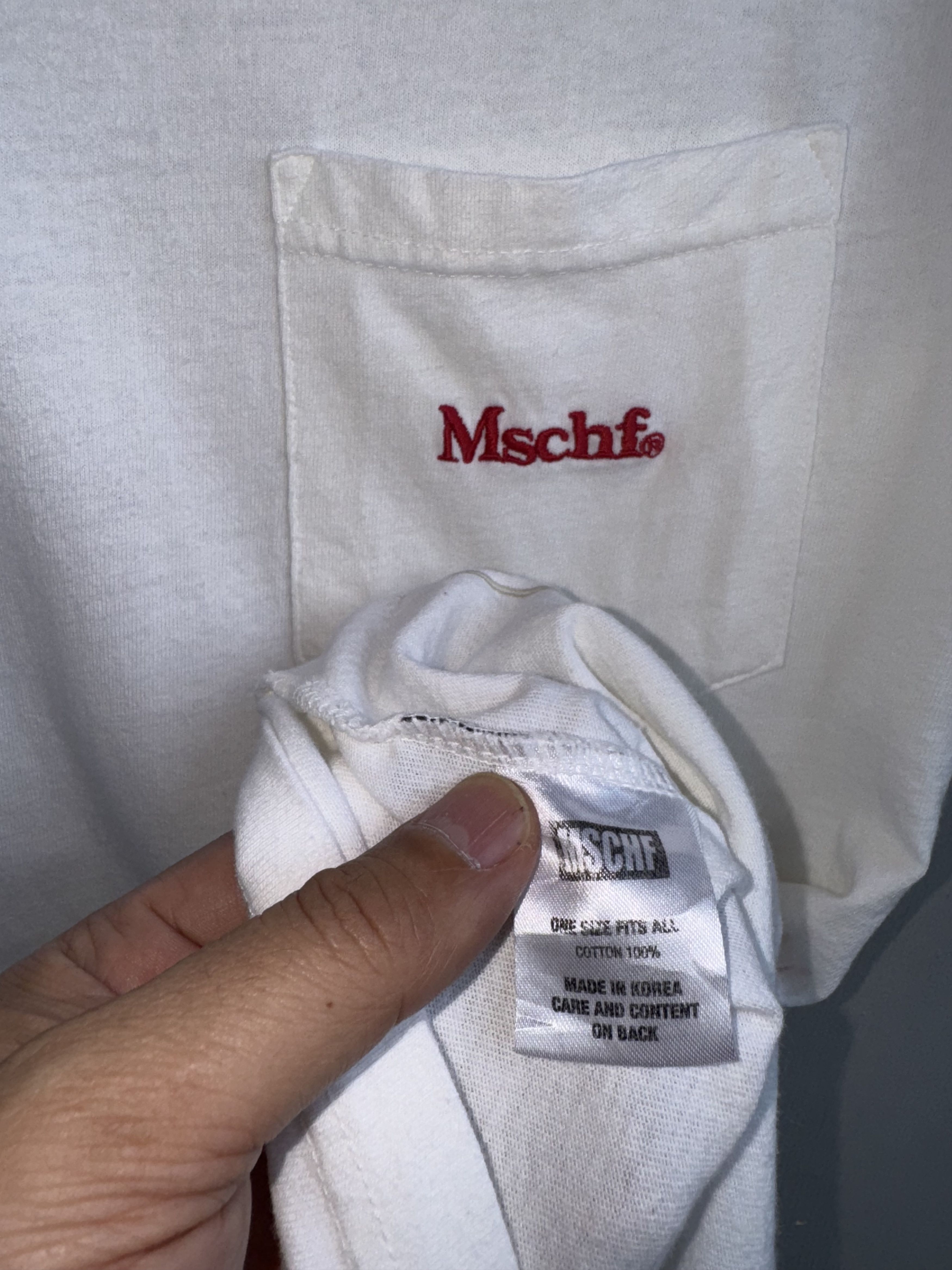 MSCHF MSCHF Single Pocket Shirt Size US L / EU 52-54 / 3 - 6 Thumbnail