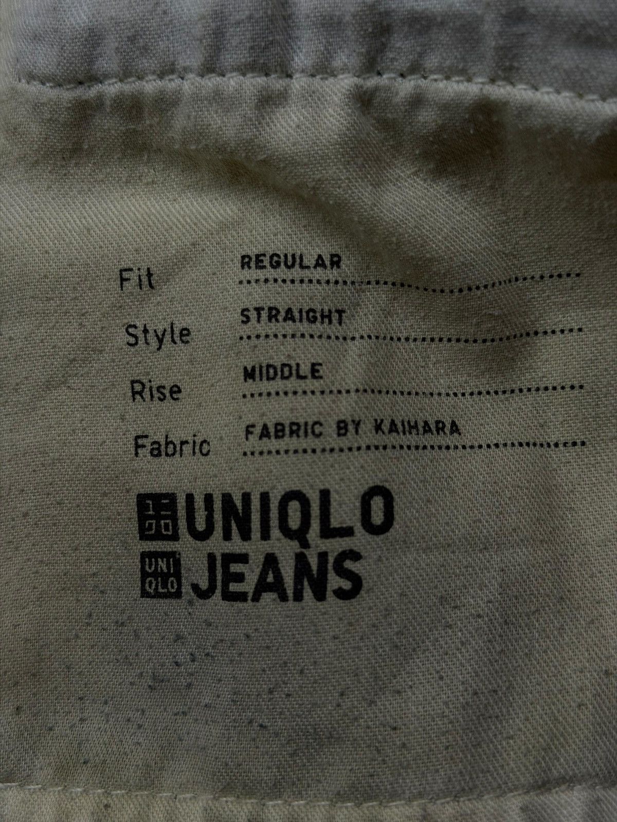 Uniqlo Vintage UNIQLO Jeans Regular Straight Kaihara Denim| Size 31 Size US 31 - 13 Thumbnail