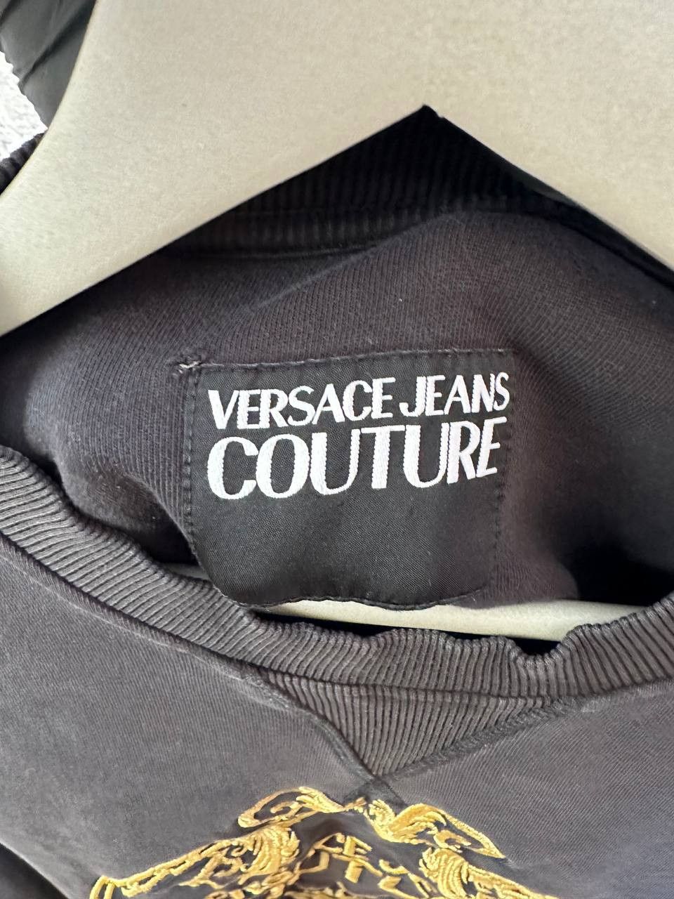 Versace Jeans Couture Versace Jeans Couture Felpa Distressed Sweatshirt Embossed Size US M / EU 48-50 / 2 - 21 Thumbnail