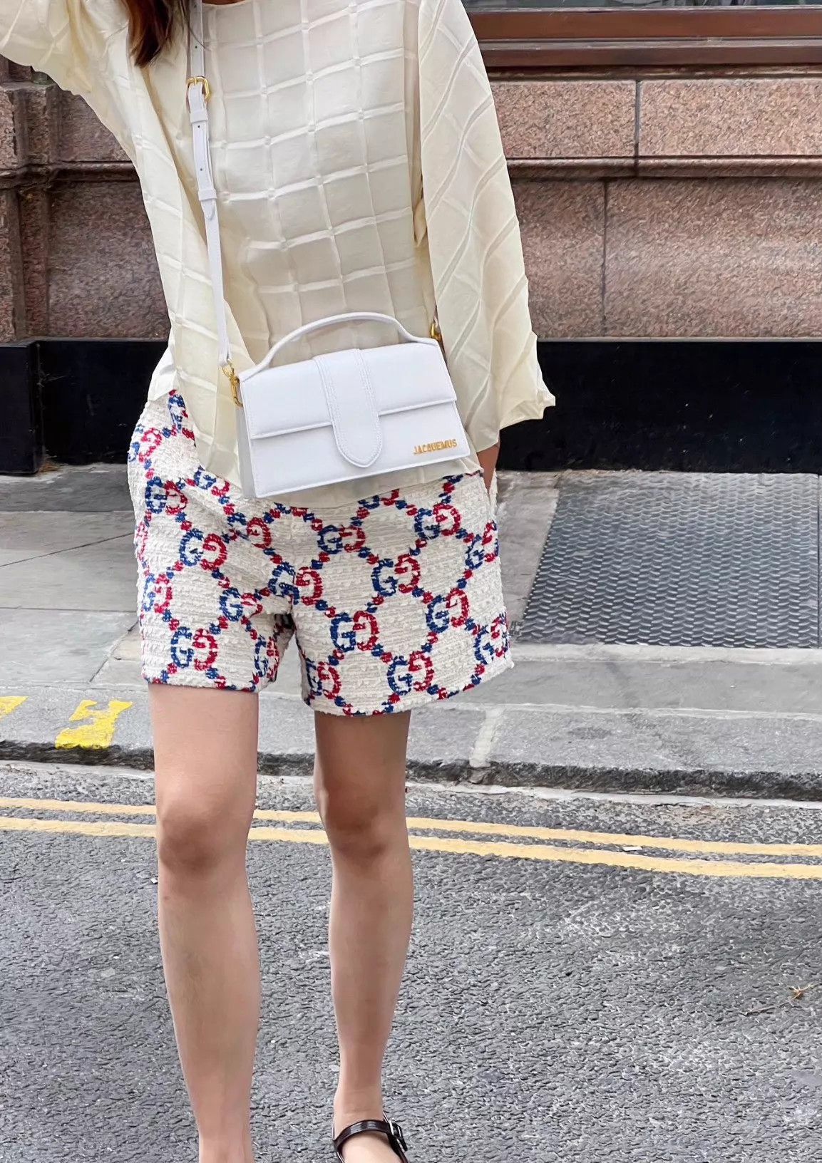 Gucci Gucci Double G Logo All-Over Print Shorts Size 40 Size 27" / US 4 / IT 40 - 7 Thumbnail