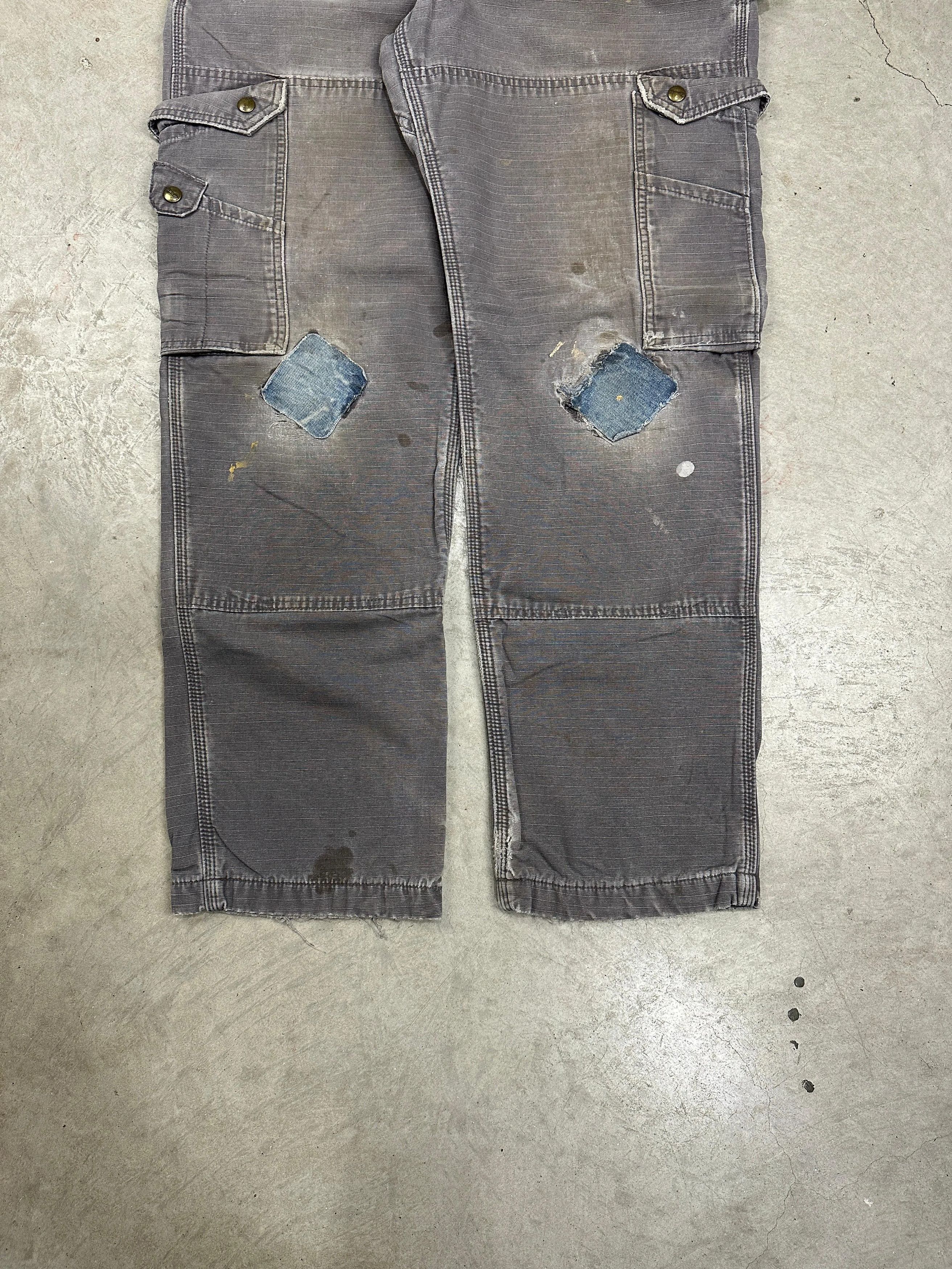 Carhartt Carhartt Workpants Patched Silver Size US 34 / EU 50 - 8 Thumbnail