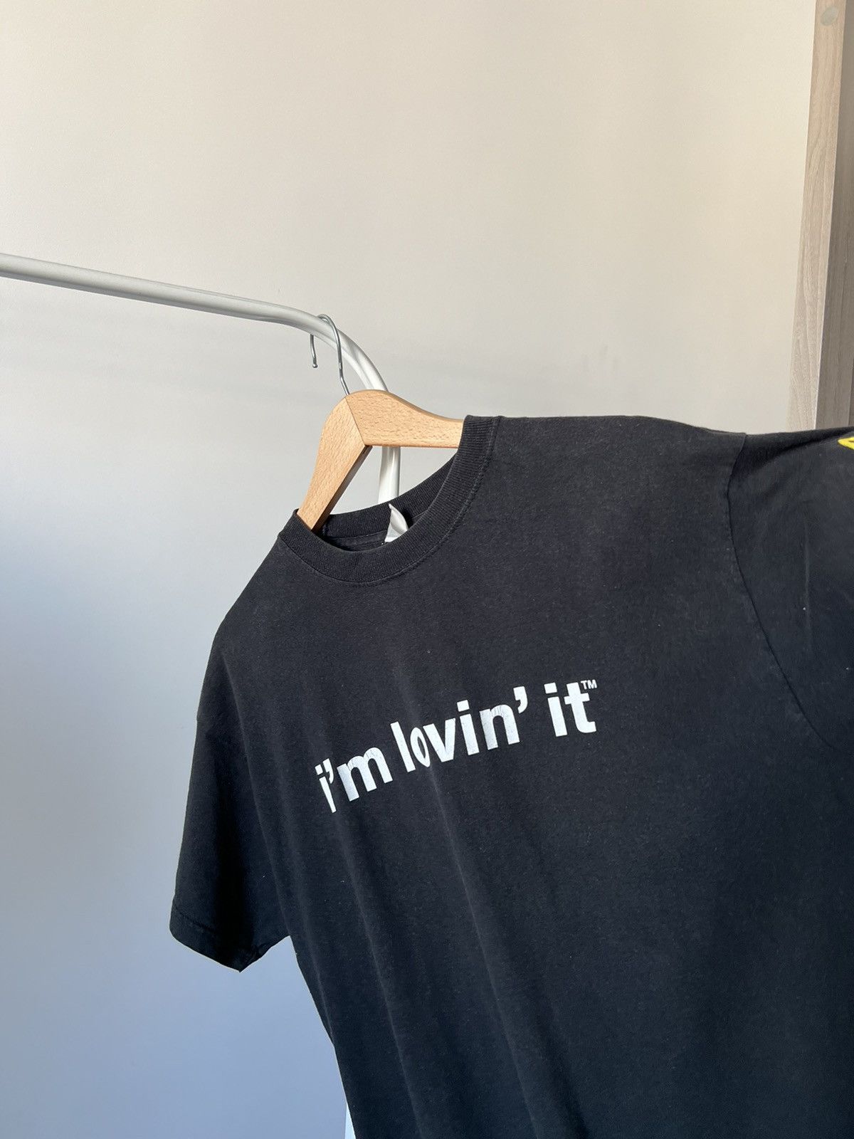 Band Tees Vintage 00s ADULT " IM LOVIT IT McDonald " FUNNY BuyTee Size US M / EU 48-50 / 2 - 10 Thumbnail