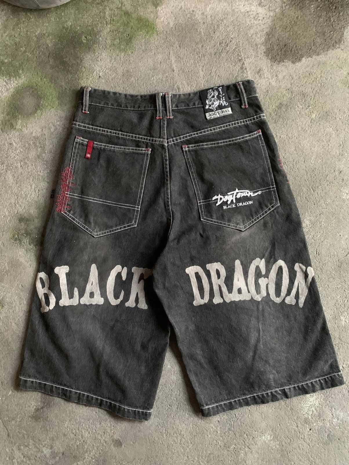 Dogtown × Japanese Brand Dog town black dragon jorts Size US 36 / EU 52 - 1 Thumbnail