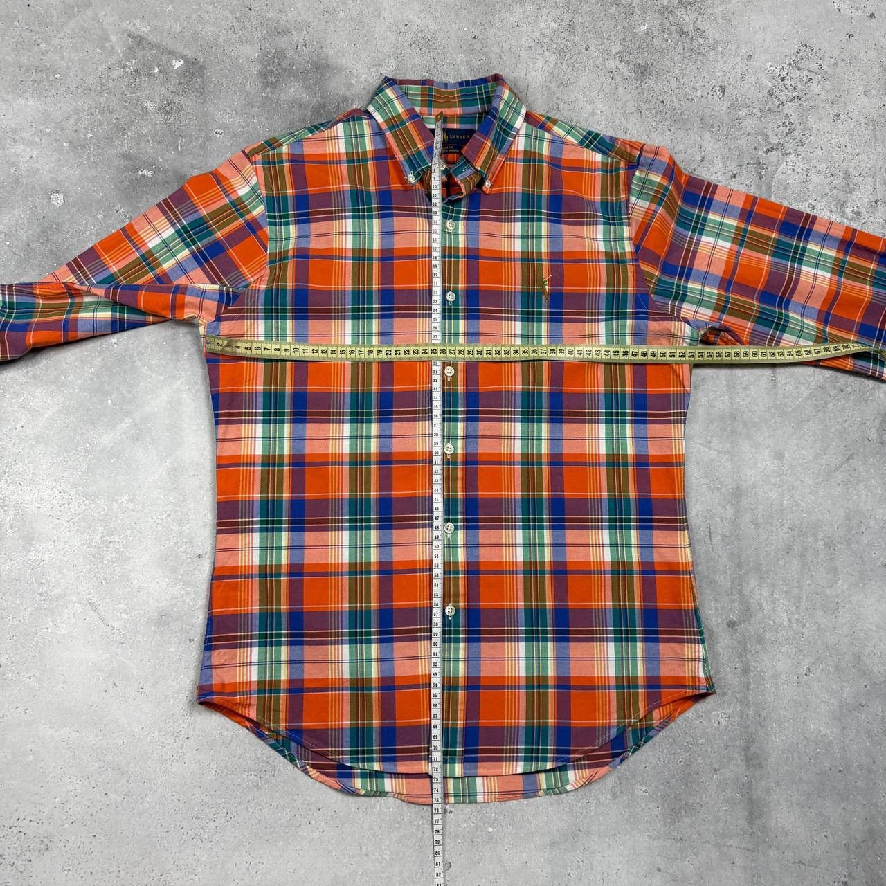 Ralph Lauren Ralph Lauren Slim Fit Stretch Oxford Plaid Button-Up Shirt Size US M / EU 48-50 / 2 - 3 Thumbnail