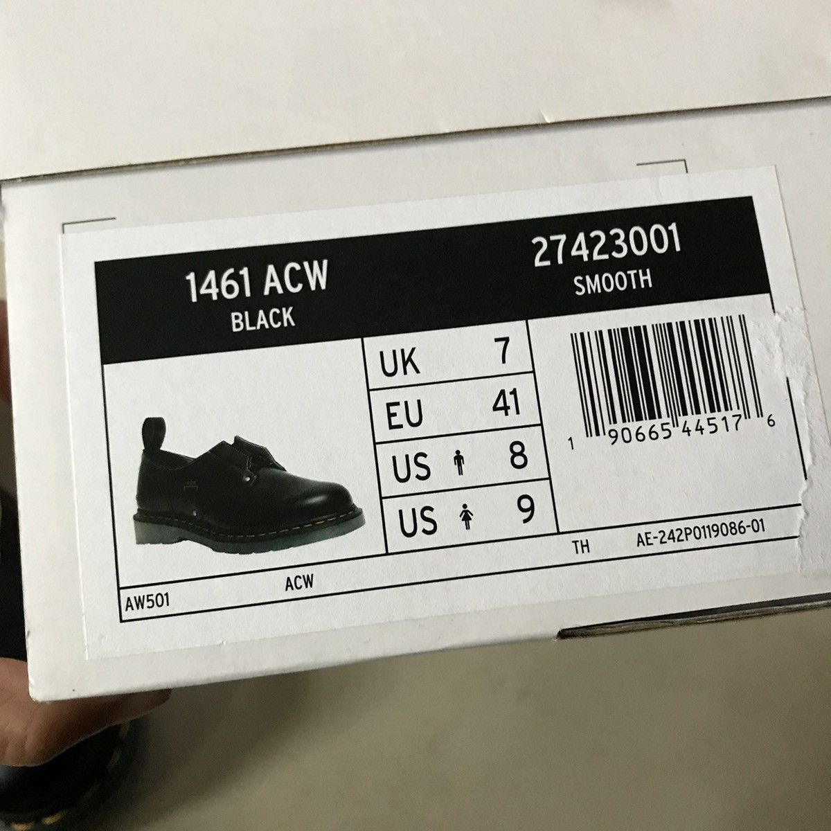 A-COLD-WALL* × Dr. Martens A-Cold-Wall* x Dr Martin Leather shoes Size US 8 / EU 41 - 11 Thumbnail