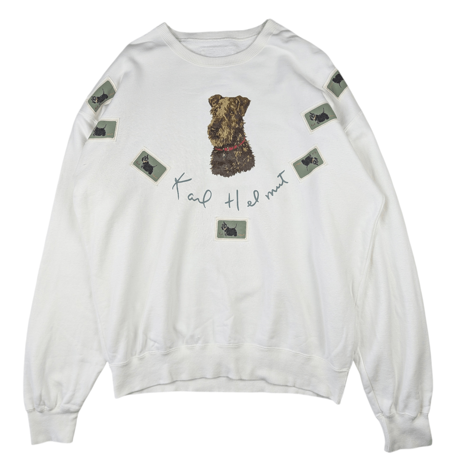 Karl Helmut KARL HELMUT Nice Design Graphic Sweatshirts Jumper Size US M / EU 48-50 / 2 - 4 Thumbnail