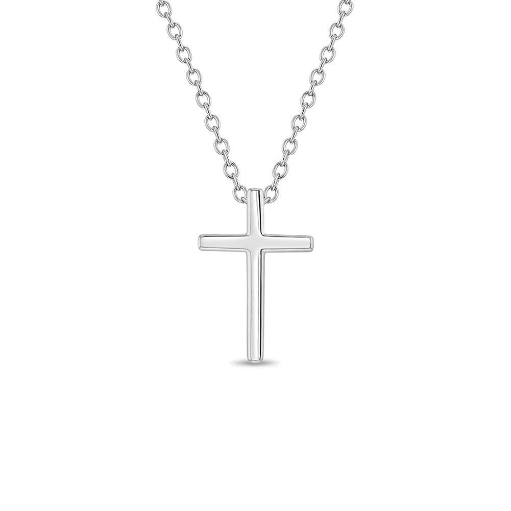 Other Small Cross Baby Pendant Necklace Size ONE SIZE - 1 Thumbnail