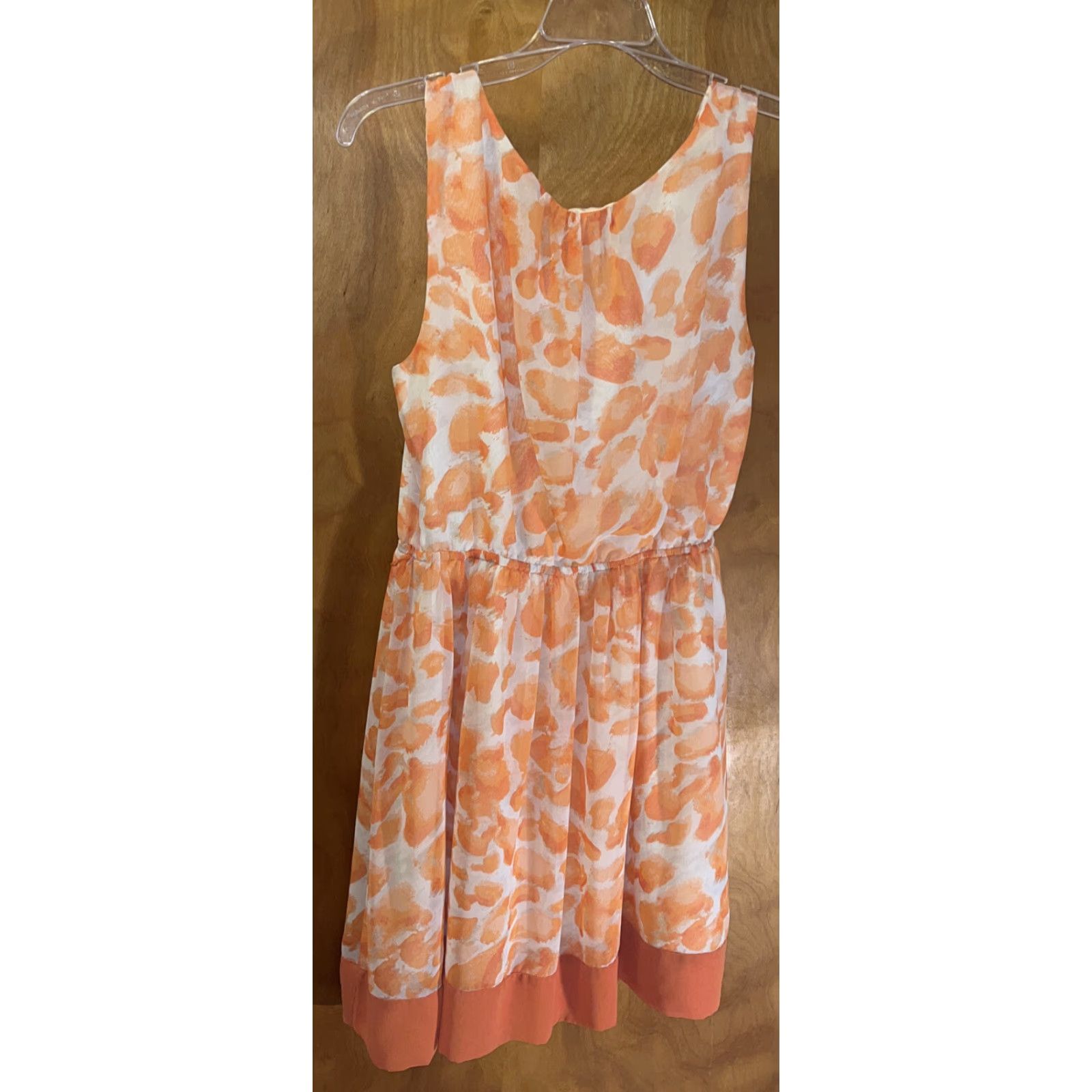 Vintage ELLE Sun Dress Women Large Sleeveless Polka Dot Casual Fit & Flare Summer Spring Fall Size L / US 10 / IT 46 - 5 Thumbnail