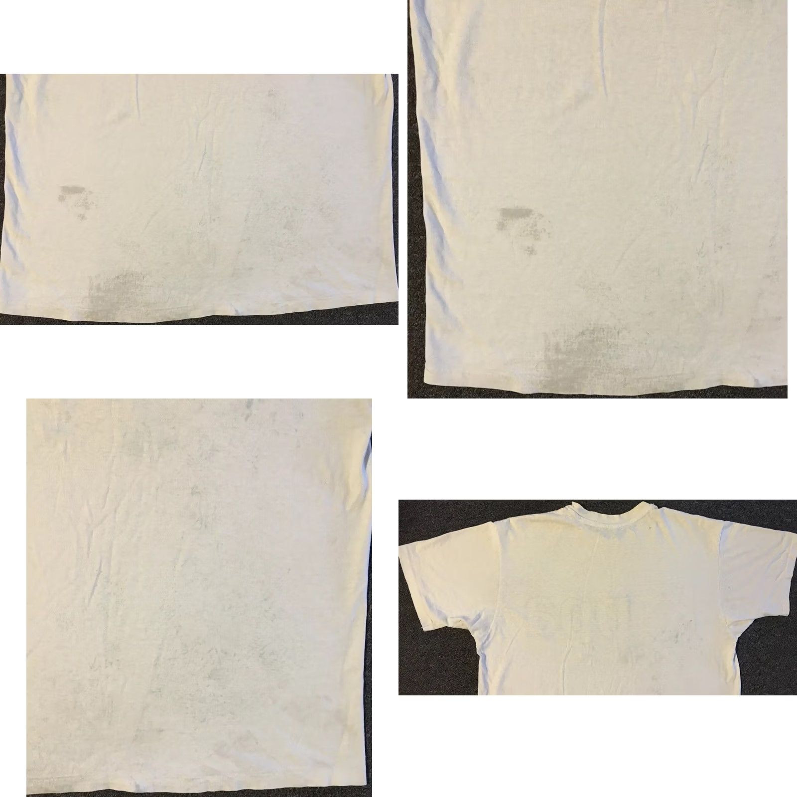 Kappa VINTAGE Kappa Thrashed Faded Distress Shirt XL White Men T-Shirt 90s College Fraternity Grunge Punk Graphic Tee Cap/Frat USA Made Single Stitch Size US XL / EU 56 / 4 - 10 Thumbnail