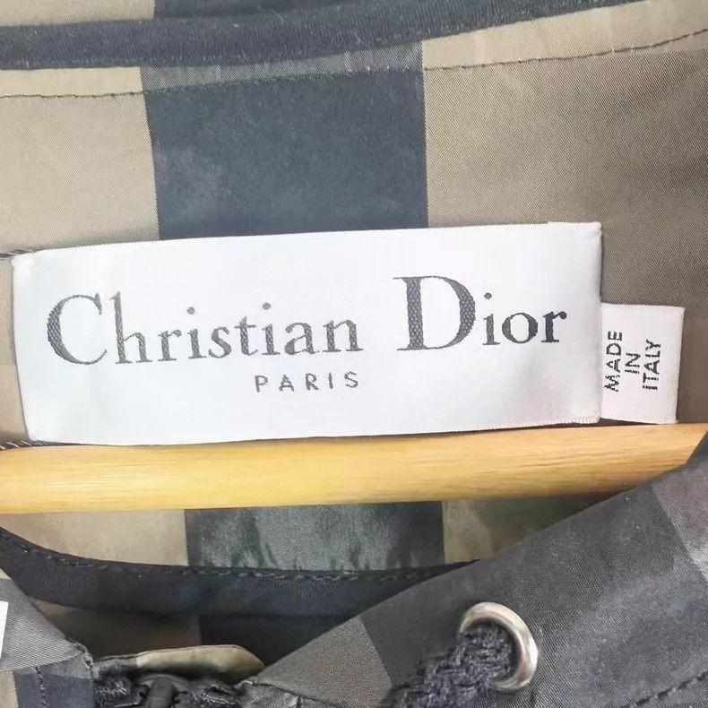 Dior Dior Checkered Hooded Jacket with Embroidery-2505 Size US M / EU 48-50 / 2 - 3 Thumbnail
