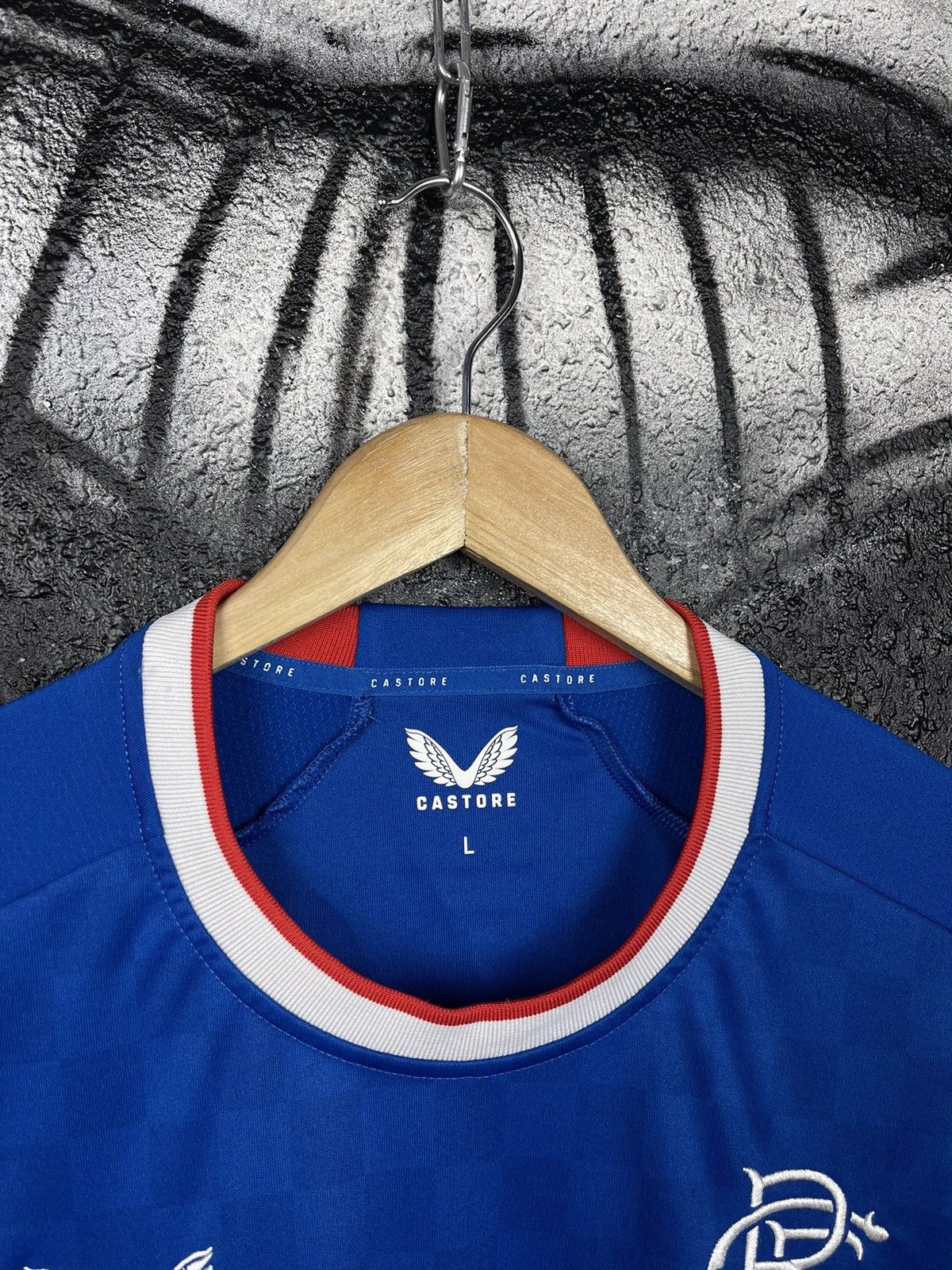 Castore Castore Rangers Home 22/23 Jersey T-Shirt Men’s Size L Size US L / EU 52-54 / 3 - 7 Thumbnail