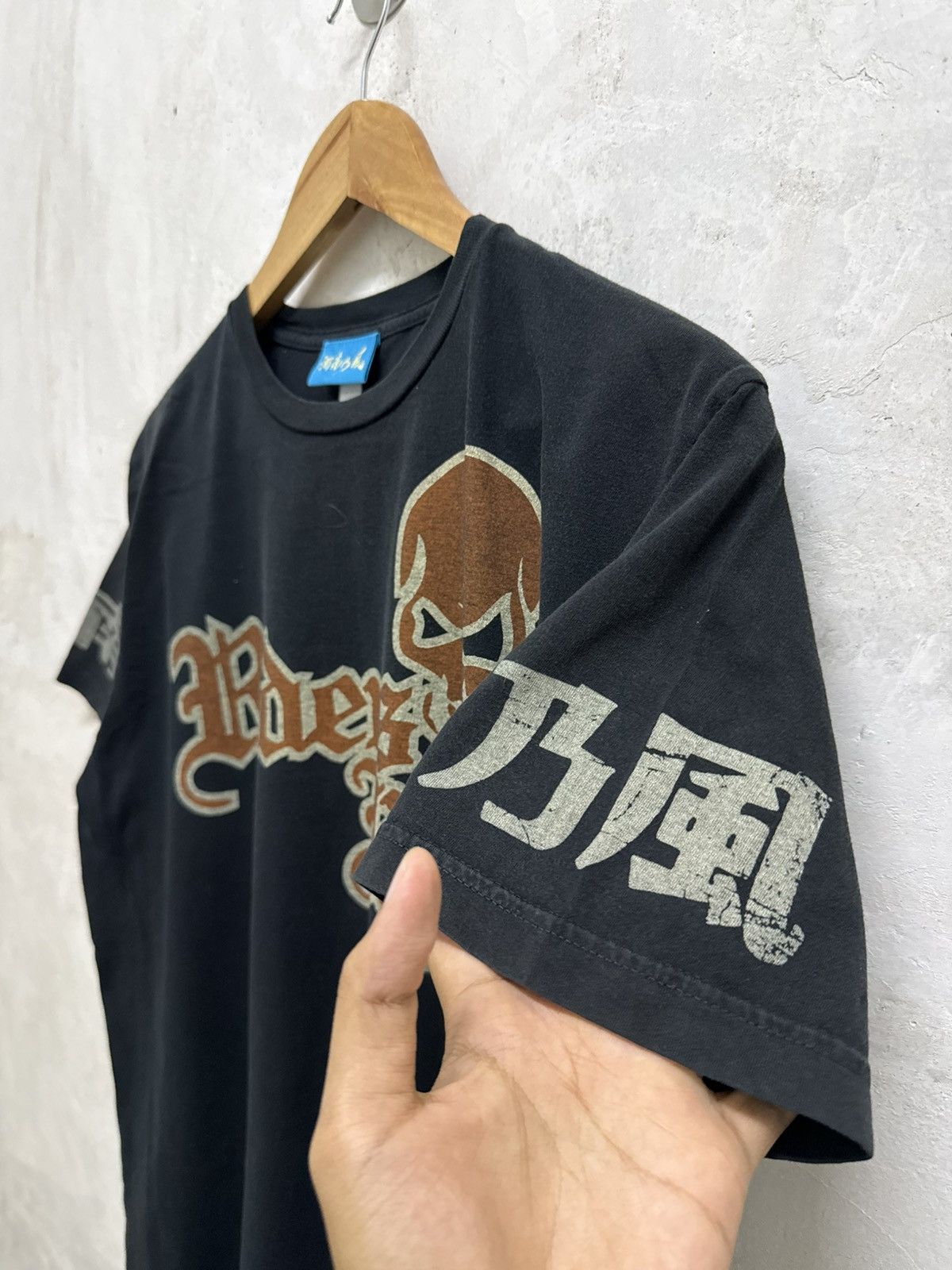 Harley Davidson 2000s Japan Riders High Skull Chopper Tees Size US M / EU 48-50 / 2 - 5 Thumbnail