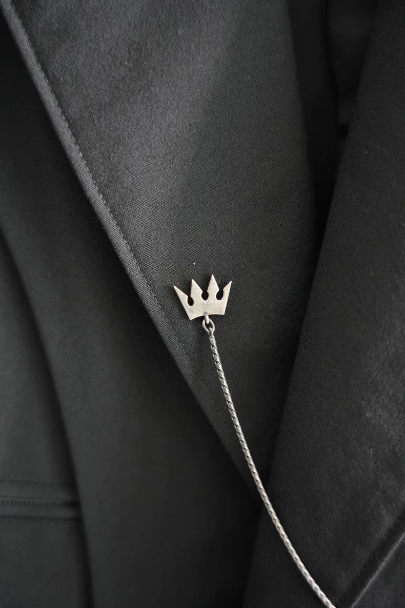 Yohji Yamamoto Yohji Yamamoto 05 aw chain sterling silver brooch 2502-Next Size ONE SIZE - 7 Thumbnail