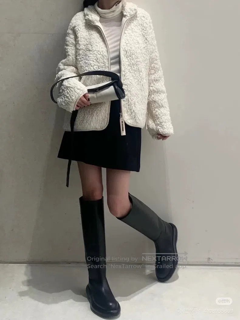 Jil Sander Jil Sander Teddy Bear Coat Size M / US 6-8 / IT 42-44 - 1 Thumbnail