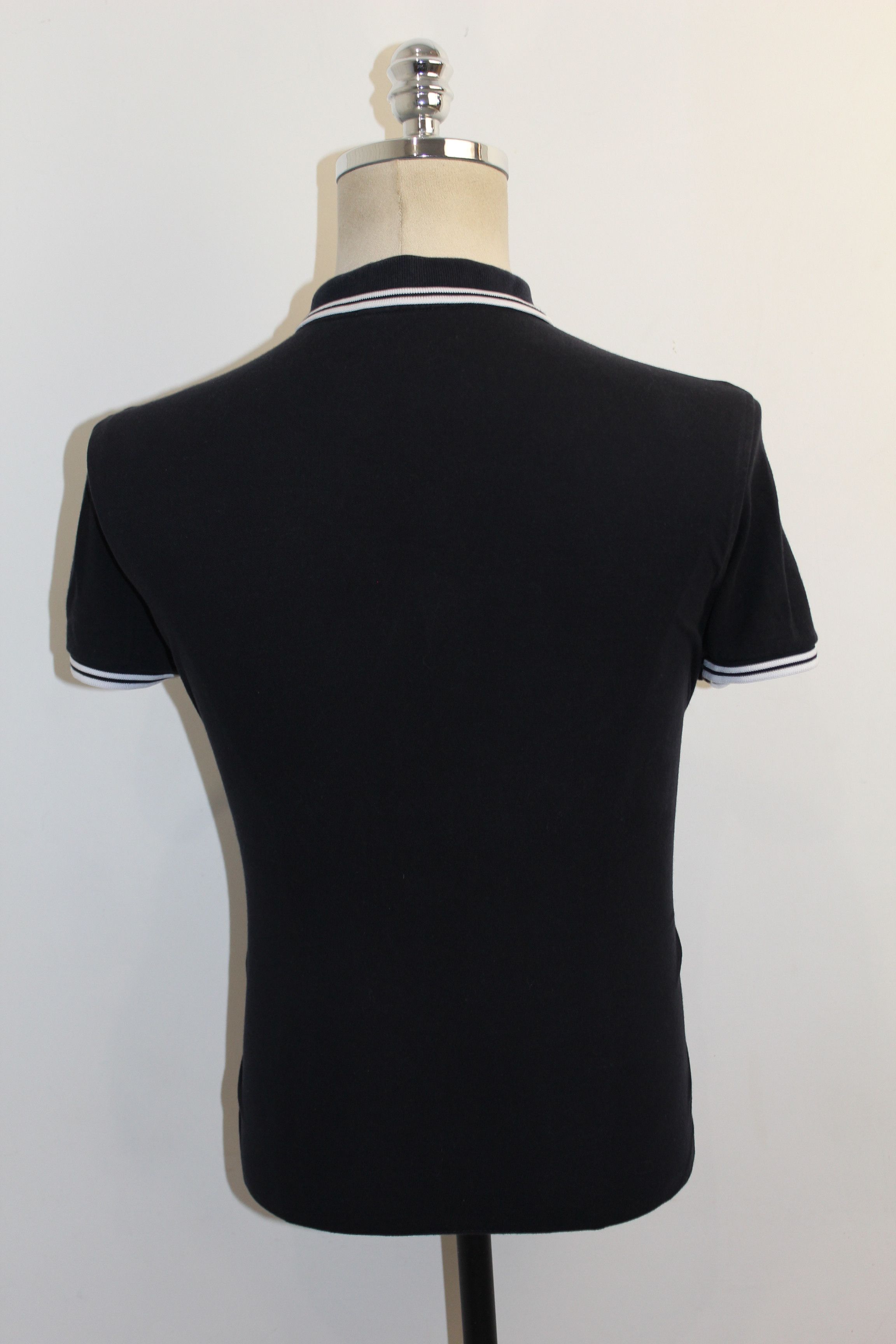 Fred Perry Women's FRED PERRY Short Sleeve Blue Polo Shirt Size L / US 10 / IT 46 - 5 Thumbnail