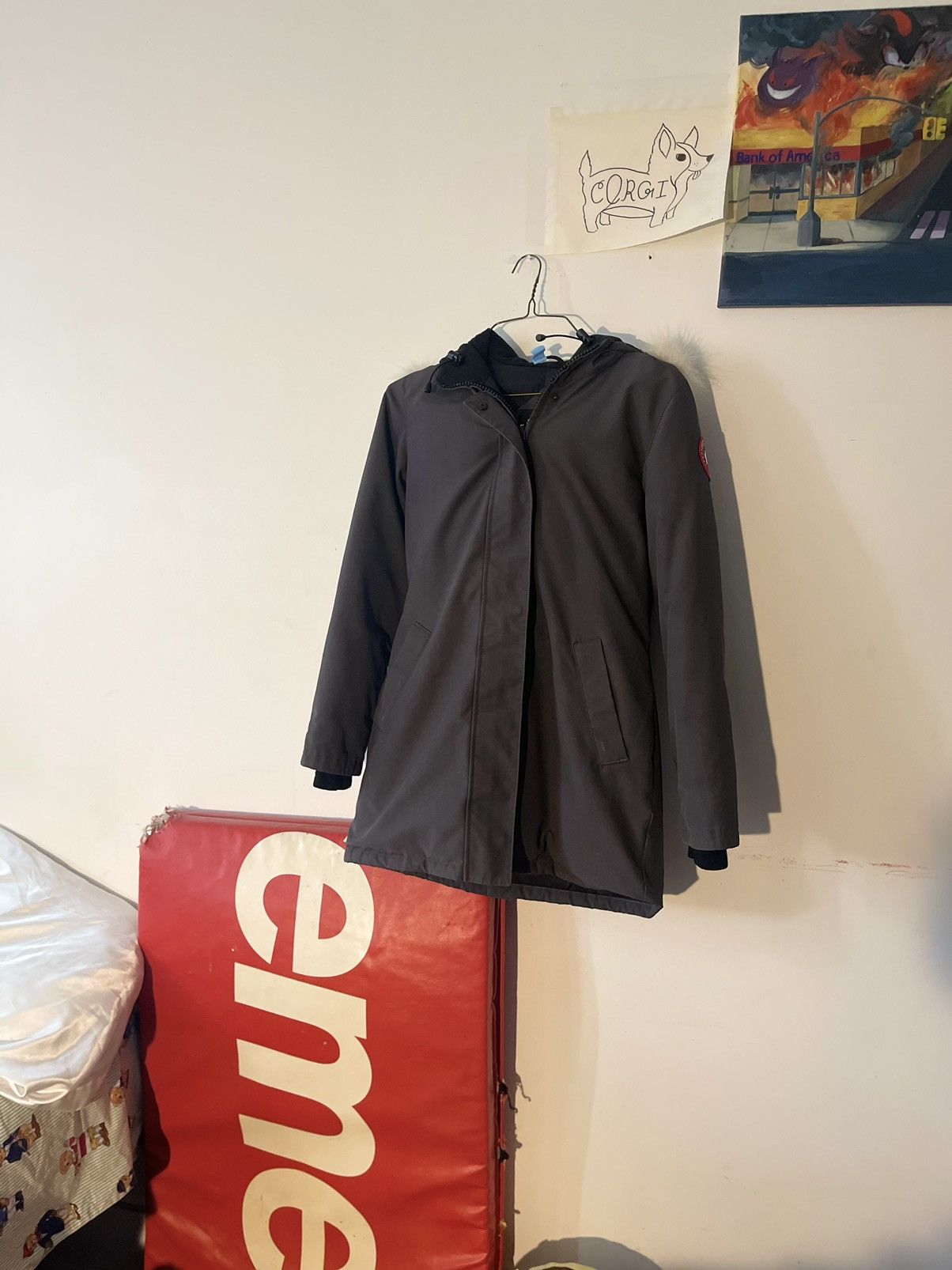 Canada Goose Victoria Parka Fur Trim 3037L size M Moncler