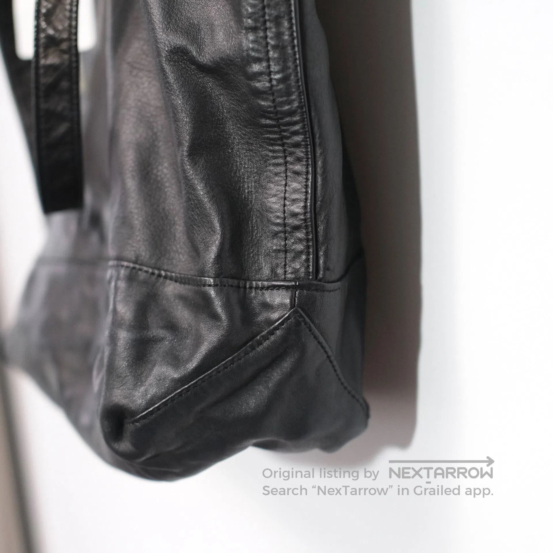 Yohji Yamamoto Yohji Yamamoto Horse Leather Bag. Size ONE SIZE - 8 Thumbnail