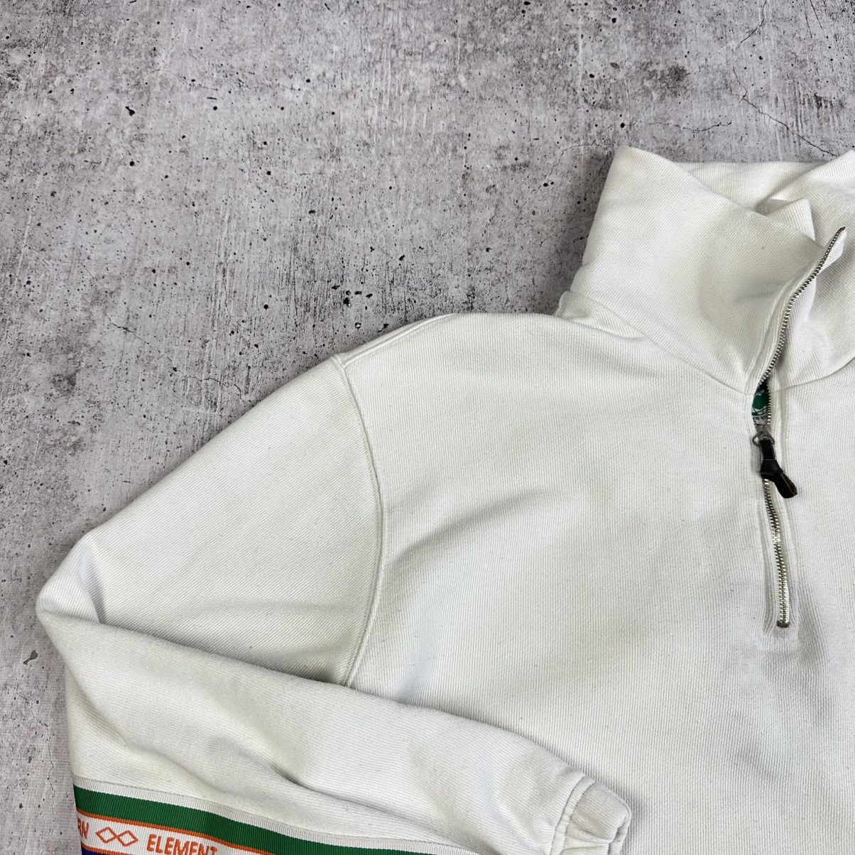 Element Vintage Element by Nigel Cabourn 1/3 Zip Sweatshirt Size US XL / EU 56 / 4 - 11 Thumbnail