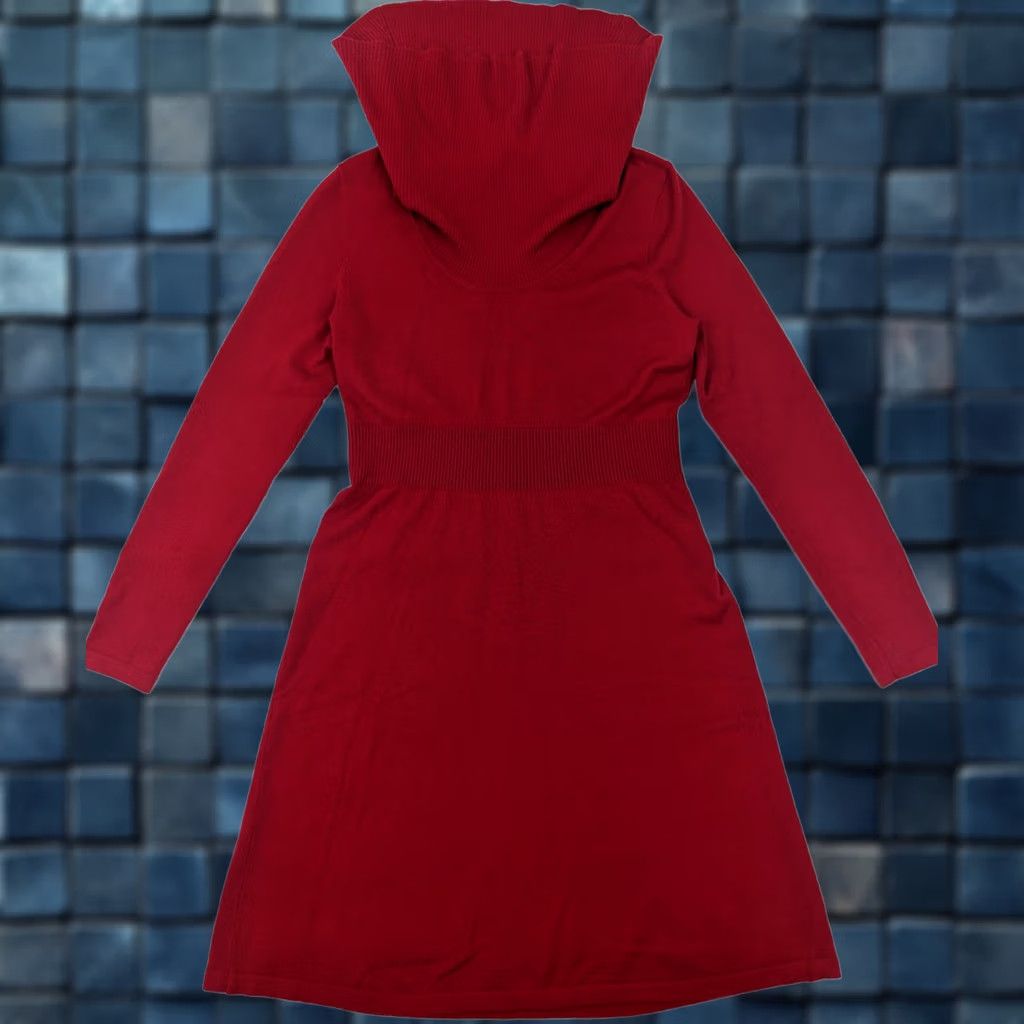 Talbots Talbots Merino Wool Turtleneck Sweater Dress Tunic Women S Petite Red Size S / US 4 / IT 40 - 1 Thumbnail