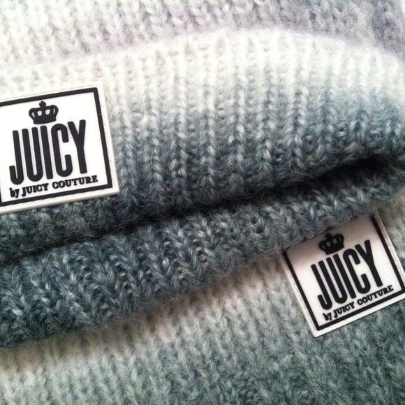 Juicy Couture JUICY COUTURE WOMEN'S NEW ACRYLIC BLEND SCARF+HAT SET Size ONE SIZE - 4 Thumbnail
