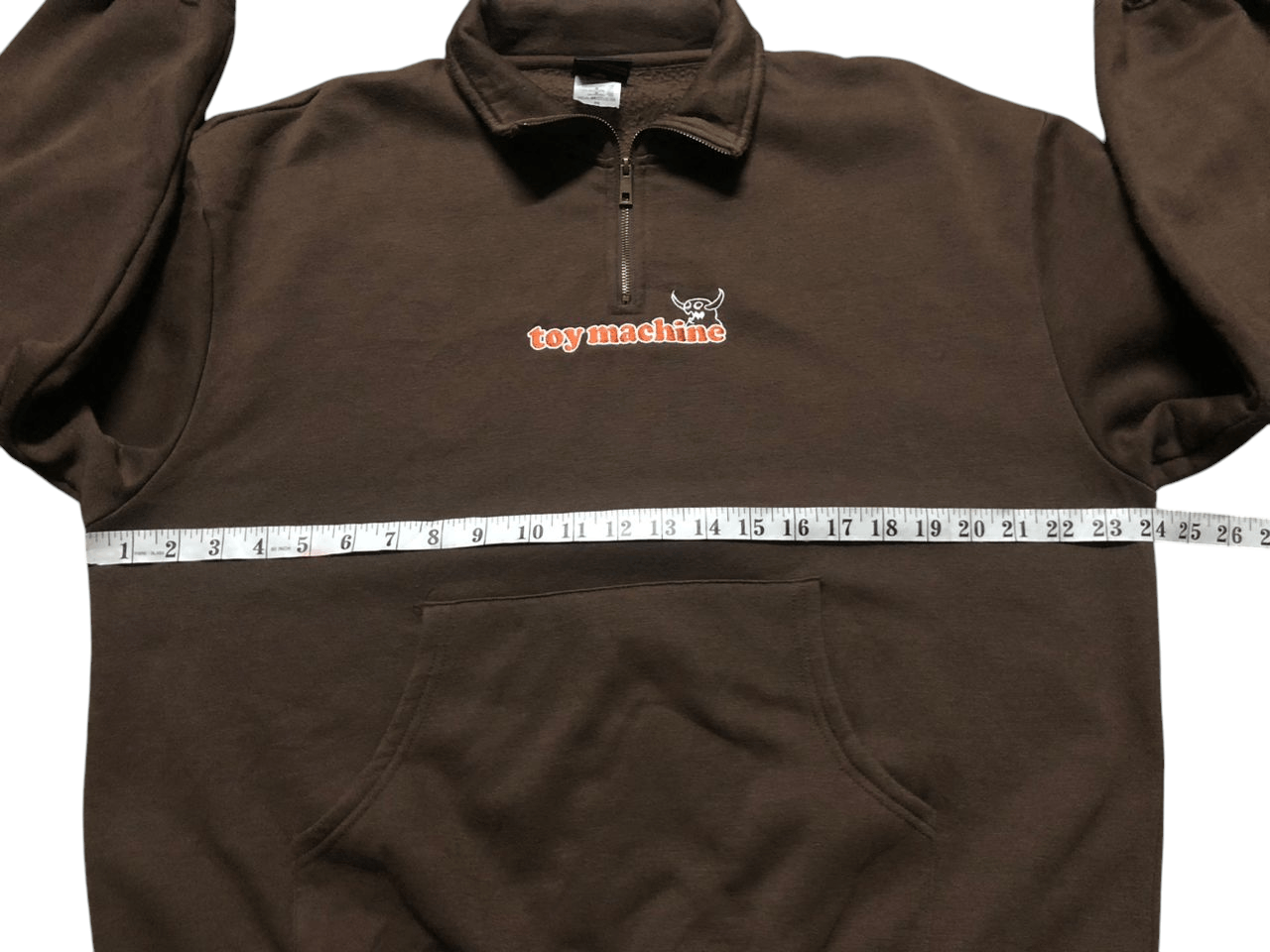 Toy Machine Toy Machine Half Zipper Sweatshirt Center SpellOut With Logo Size US M / EU 48-50 / 2 - 12 Thumbnail