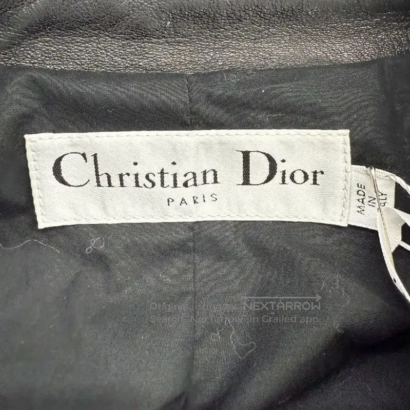 Dior Dior Black Leather Women's Jacket . Size S / US 4 / IT 40 - 5 Thumbnail