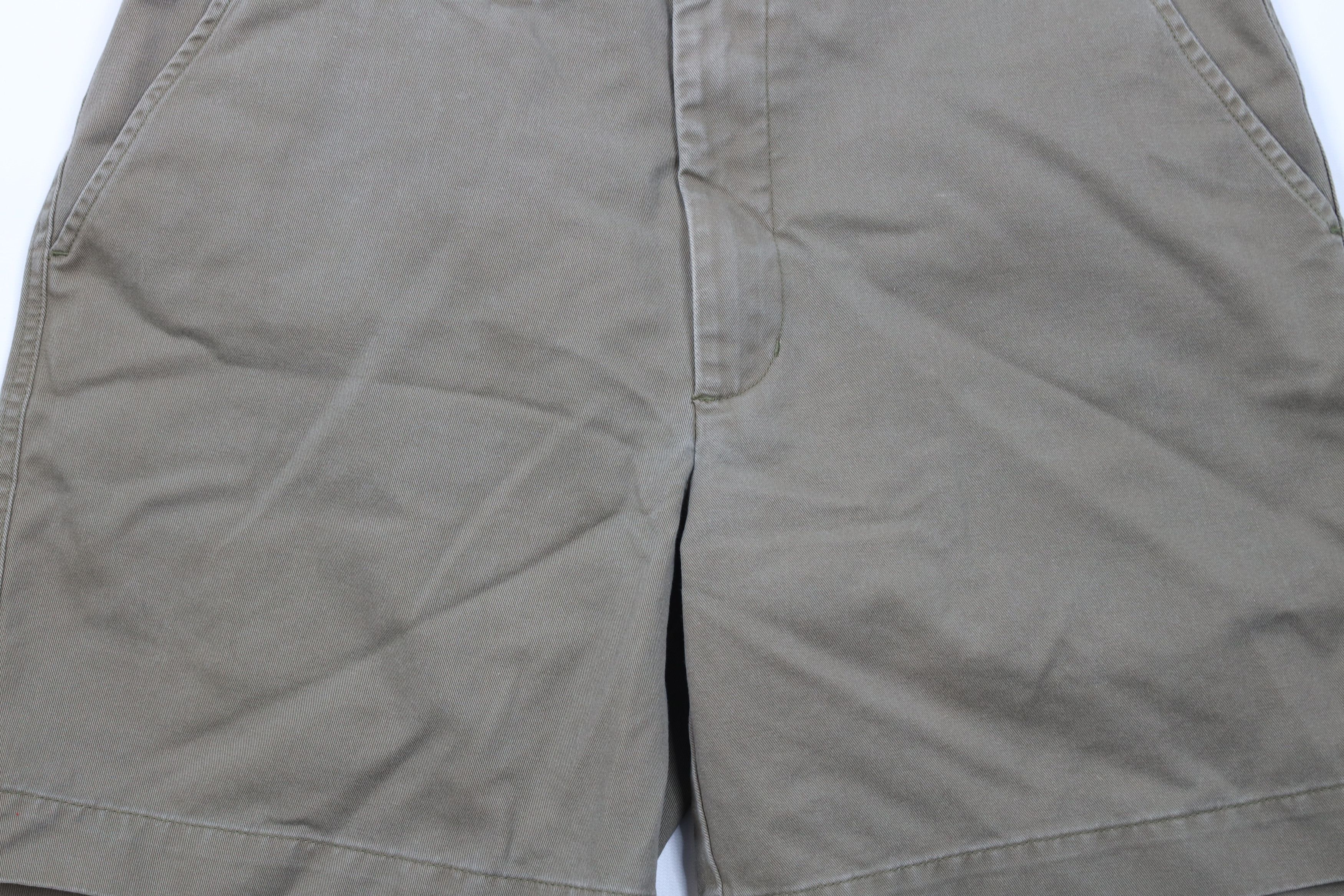 Cabelas × Vintage Vintage 90s Cabelas Above Knee Chino Shorts Breen Cotton Size US 34 / EU 50 - 3 Thumbnail