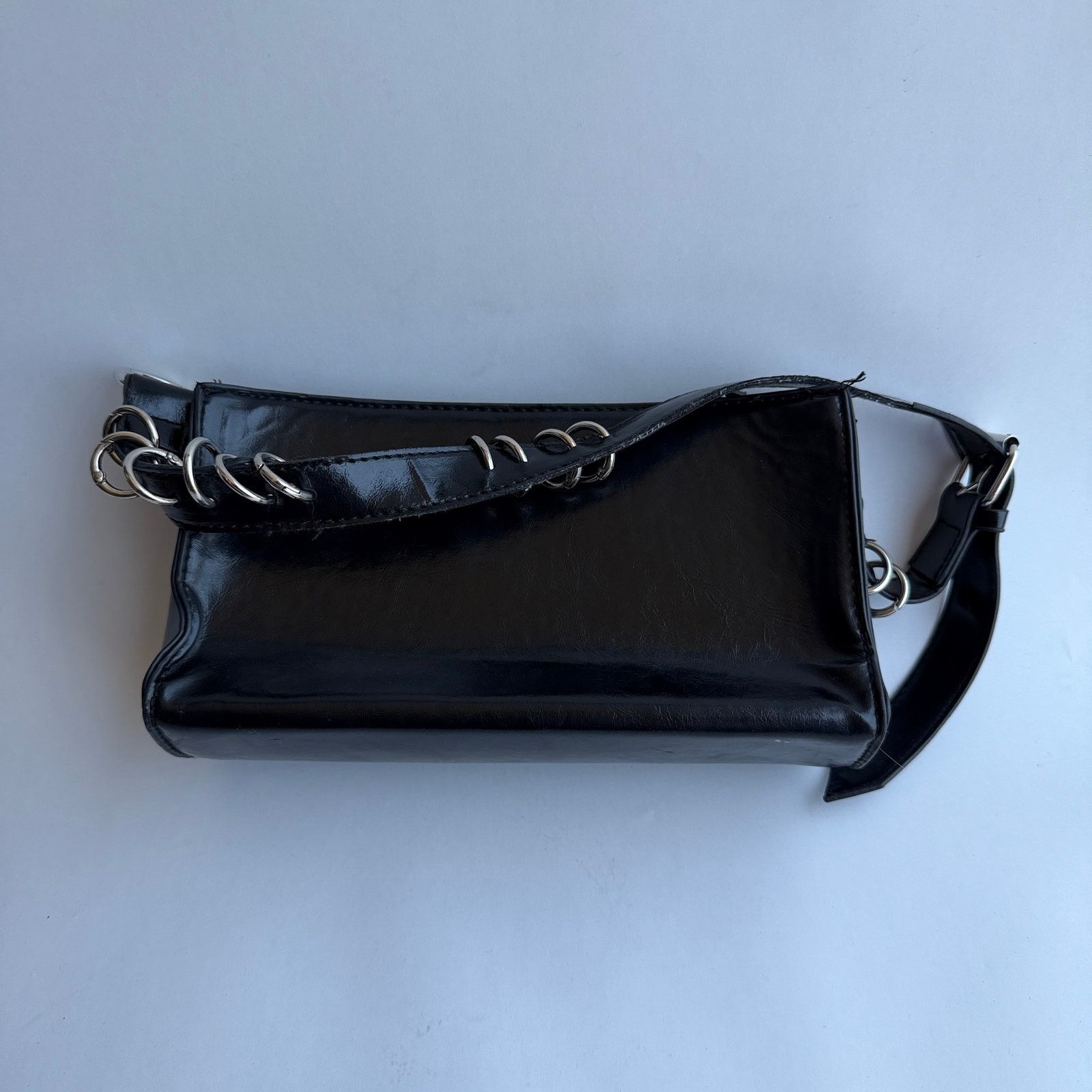 Other Y2K Punk O-Ring Utility Shoulder Bag Goth Cyber Grunge Purse Size ONE SIZE - 6 Thumbnail