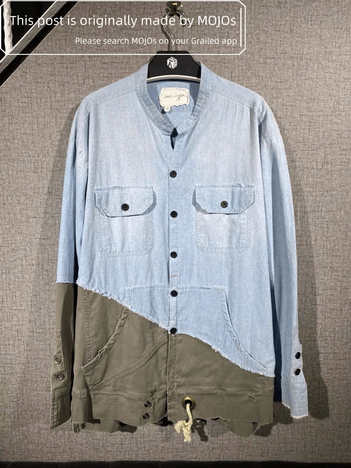 Greg Lauren Sz 3 Greg Denim Joint Military Light Jacket Size US L / EU 52-54 / 3 - 1 Thumbnail