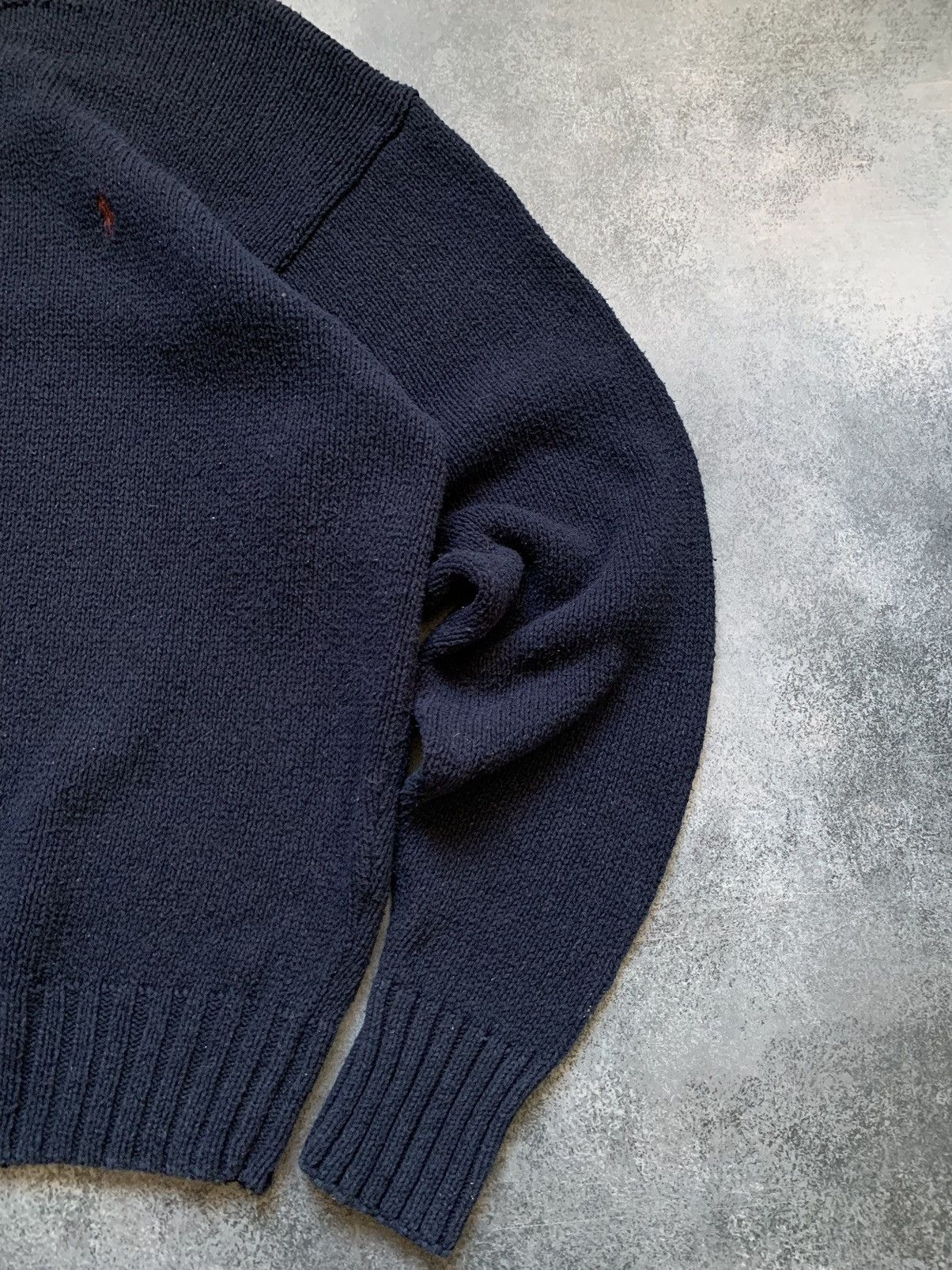 Polo Ralph Lauren × Vintage Vintage Polo Ralph Lauren Knit Crewneck Sweater Size US L / EU 52-54 / 3 - 3 Thumbnail