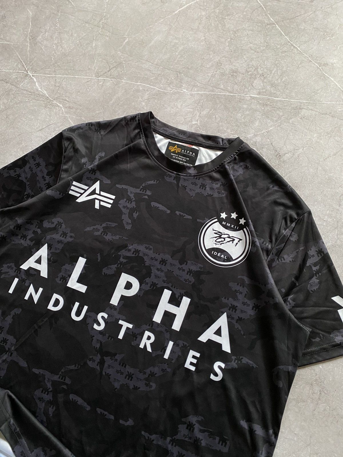 Alpha Industries Rare Alpha Industries Bratan # 64 Soccer Football Jersey Y2K Size US XL / EU 56 / 4 - 5 Thumbnail