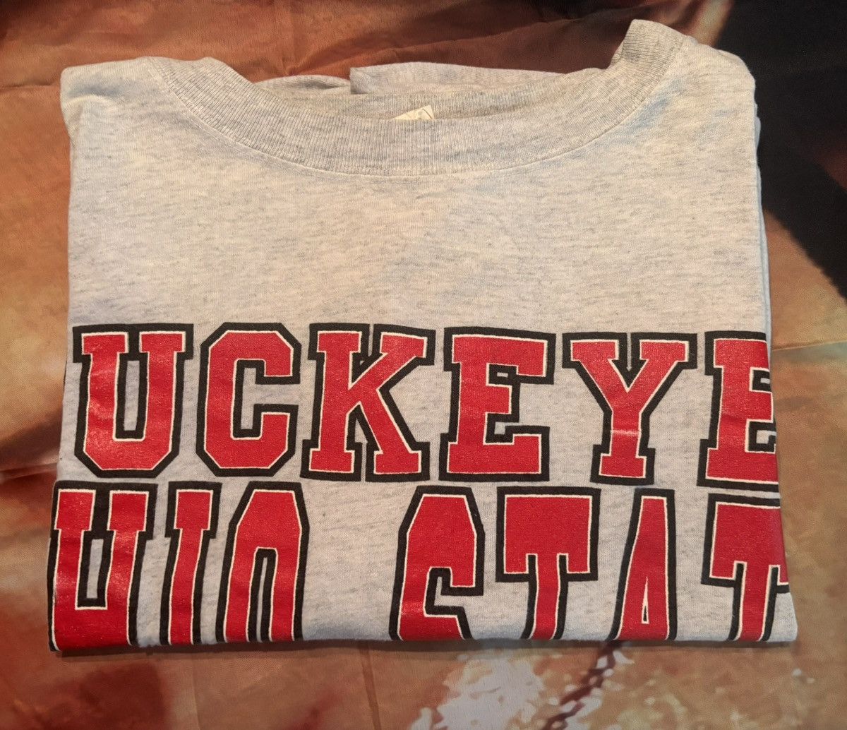 Vintage Vintage 1980s Ohio state buckeyes crop top Size L / US 10 / IT 46 - 5 Thumbnail