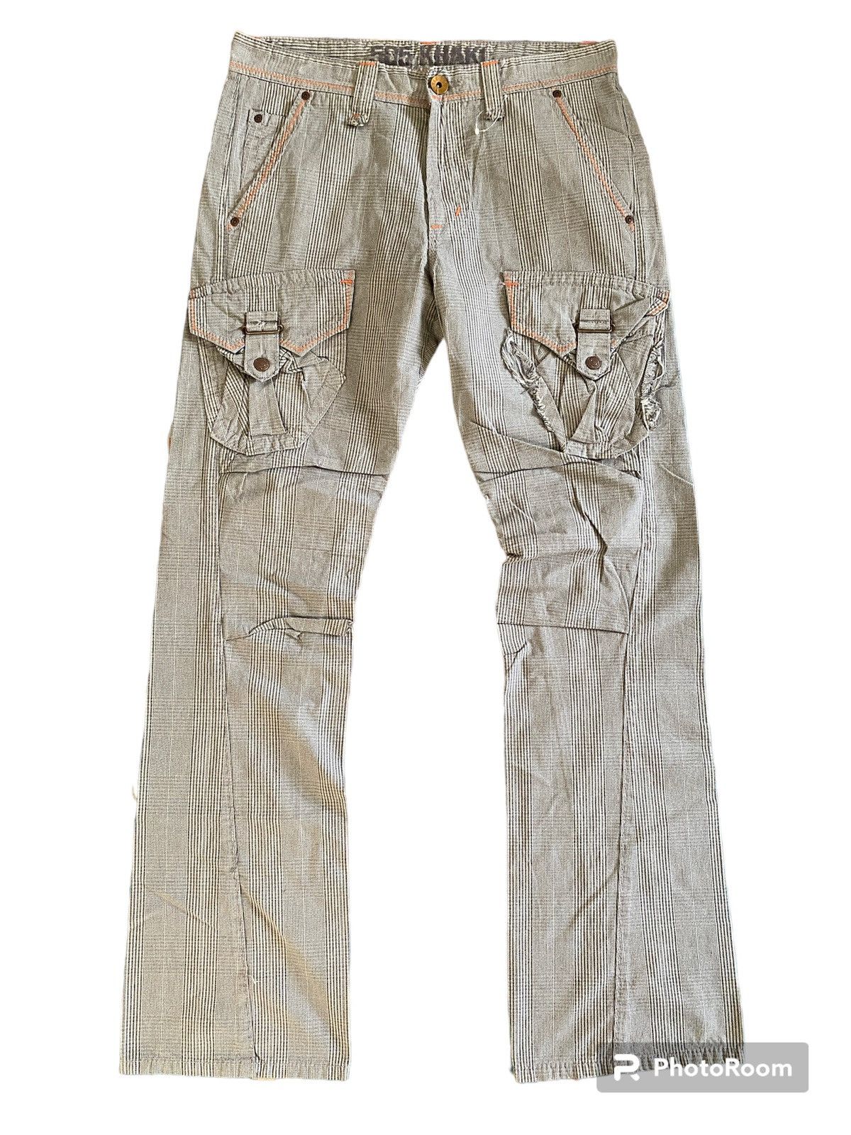 image of Edwin Type 505 Multipocket Cargo Pant in Grey, Men's (Size 32)