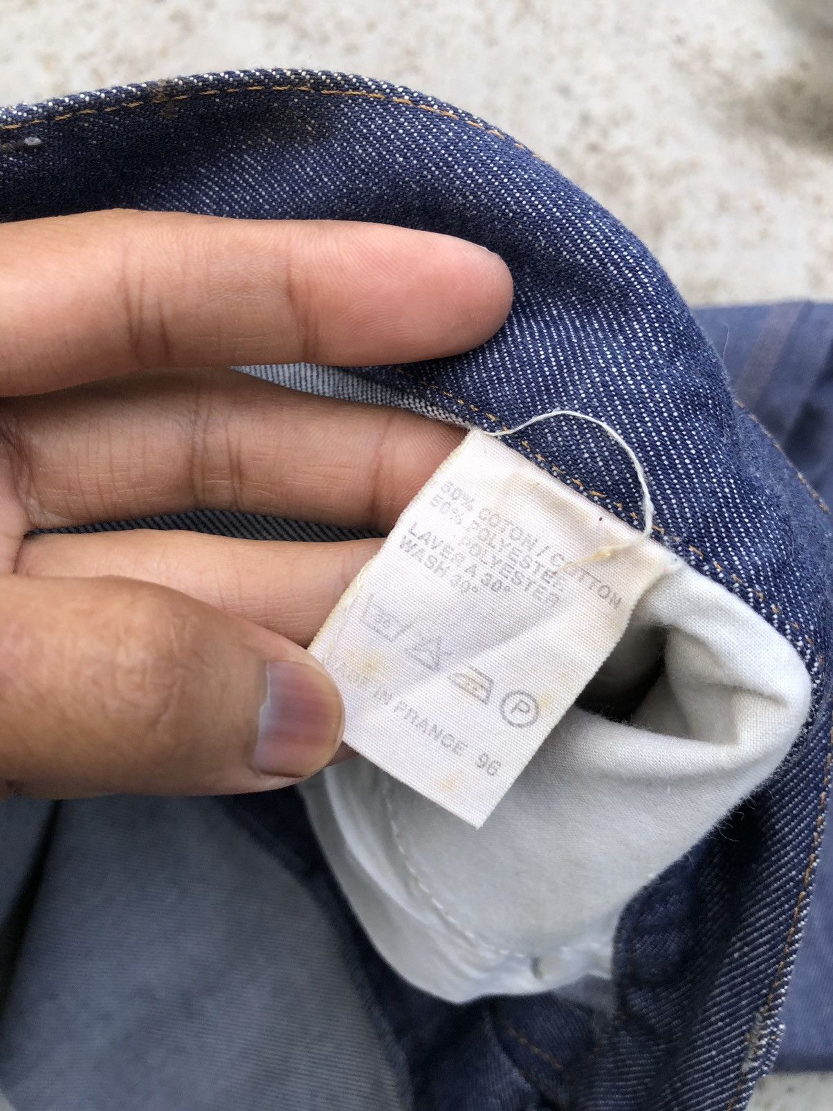 A.P.C. VINTAGE APC WIDE LEG JEANS Size US 29 - 5 Thumbnail