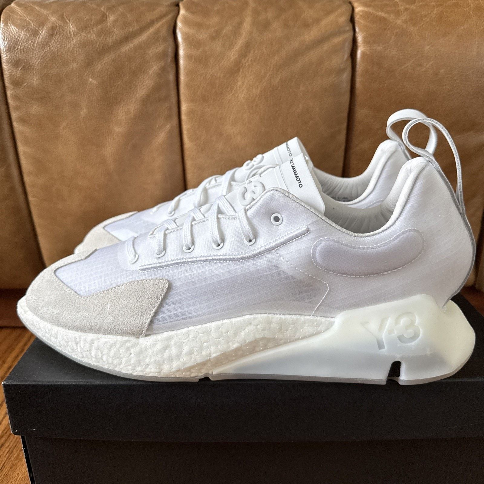 Adidas adidas Y-3 Orisan White 2020 Men Sneakers Size 12 Size US 12 / EU 45 - 5 Thumbnail