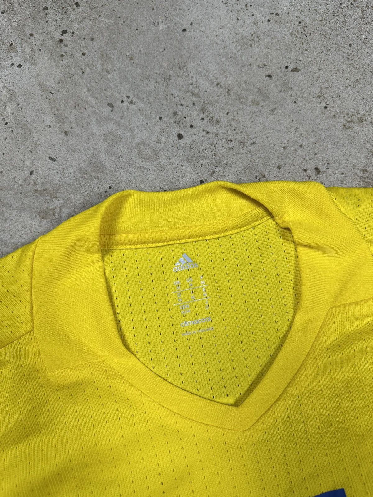 Adidas Adidas x Sweden 2016/2017 #15 U21 Match Worn Issue Jersey Size US M / EU 48-50 / 2 - 8 Thumbnail