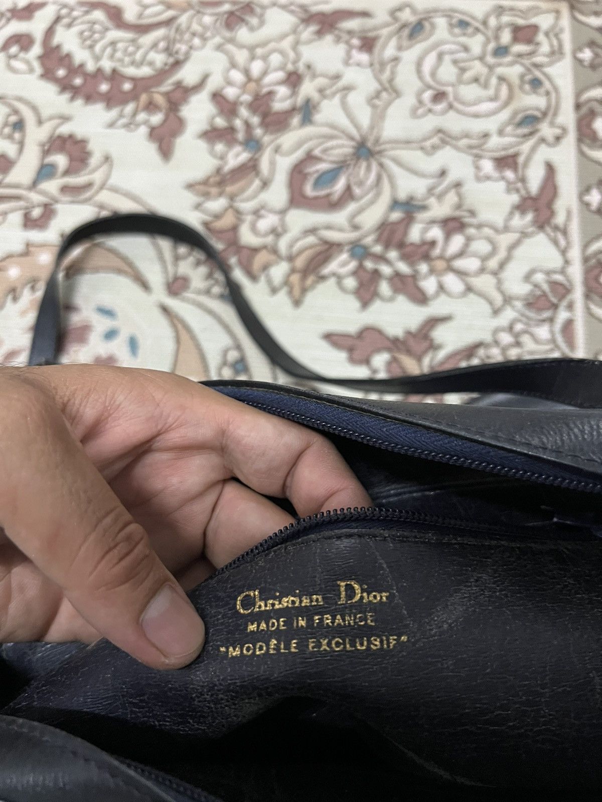 Christian Dior Monsieur VINTAGE CHRISTIAN DIOR LEATHER SHOULDER BAG MODELE EXCLUSIVE Size ONE SIZE - 11 Thumbnail