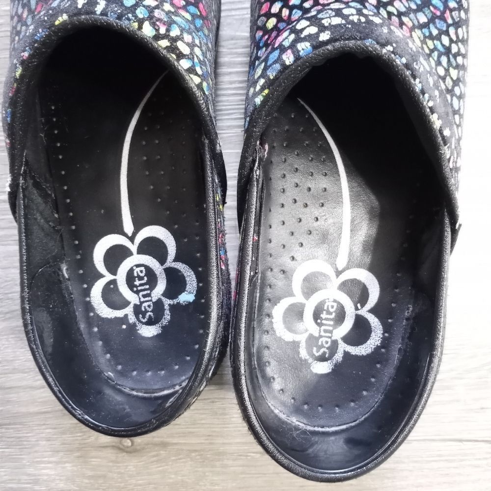Other Sanita Women's Clog Multi-colored Stained Glass Print size 3 Size US 8 / IT 38 - 11 Thumbnail