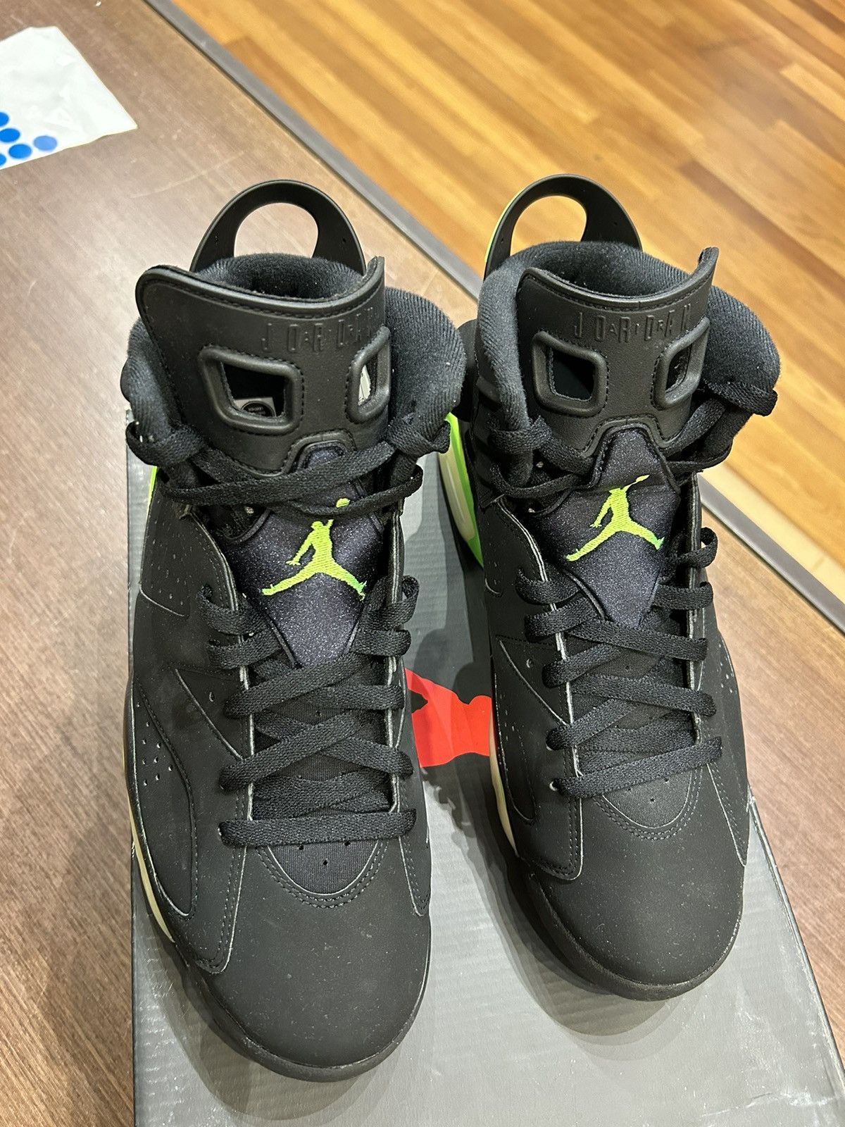 Jordan Brand Jordan 6 ‘Electric Green’ Size US 11 / EU 44 - 4 Thumbnail