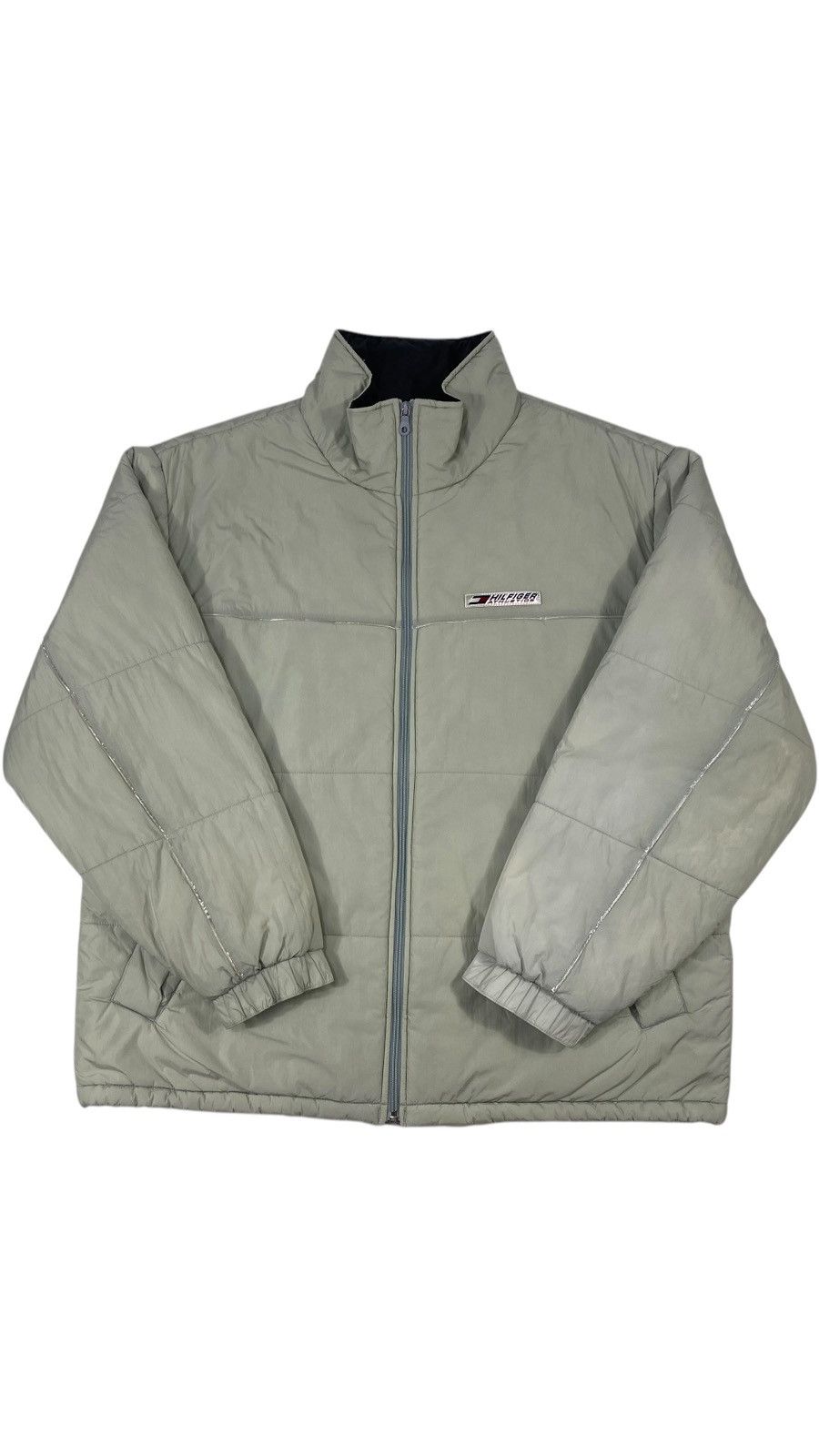 Tommy Hilfiger LASTDROP🔥90s Tommy Hilfiger Reflective Vintage Puffer Jacket Size US XL / EU 56 / 4 - 1 Thumbnail