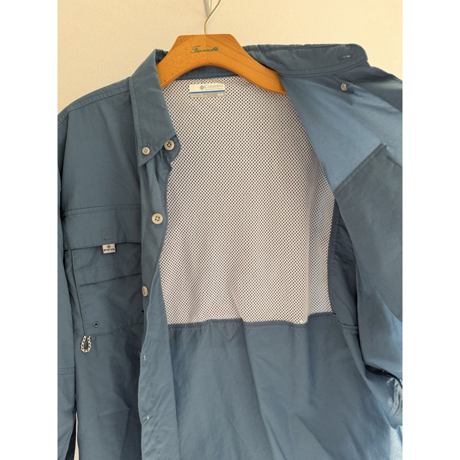 Columbia Columbia PFG Long Sleeve Blue Medium Size US M / EU 48-50 / 2 - 7 Thumbnail