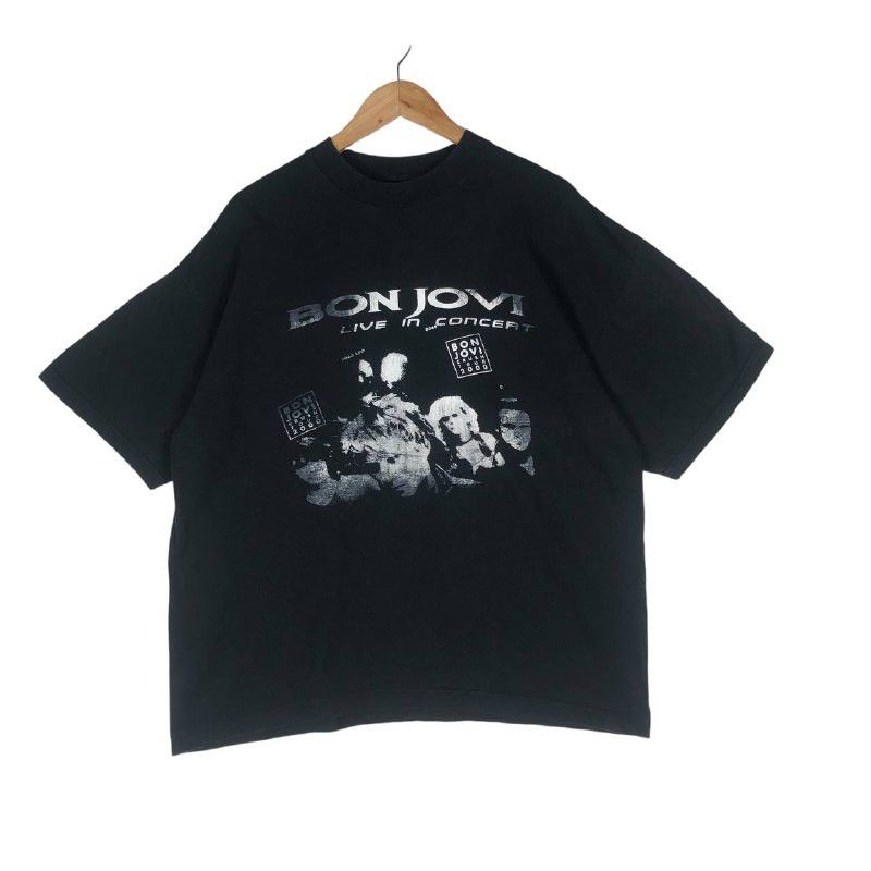 Band Tees Vintage Bon Jovi Crush Tour 2000 men t-shirt Size US XL / EU 56 / 4 - 1 Thumbnail