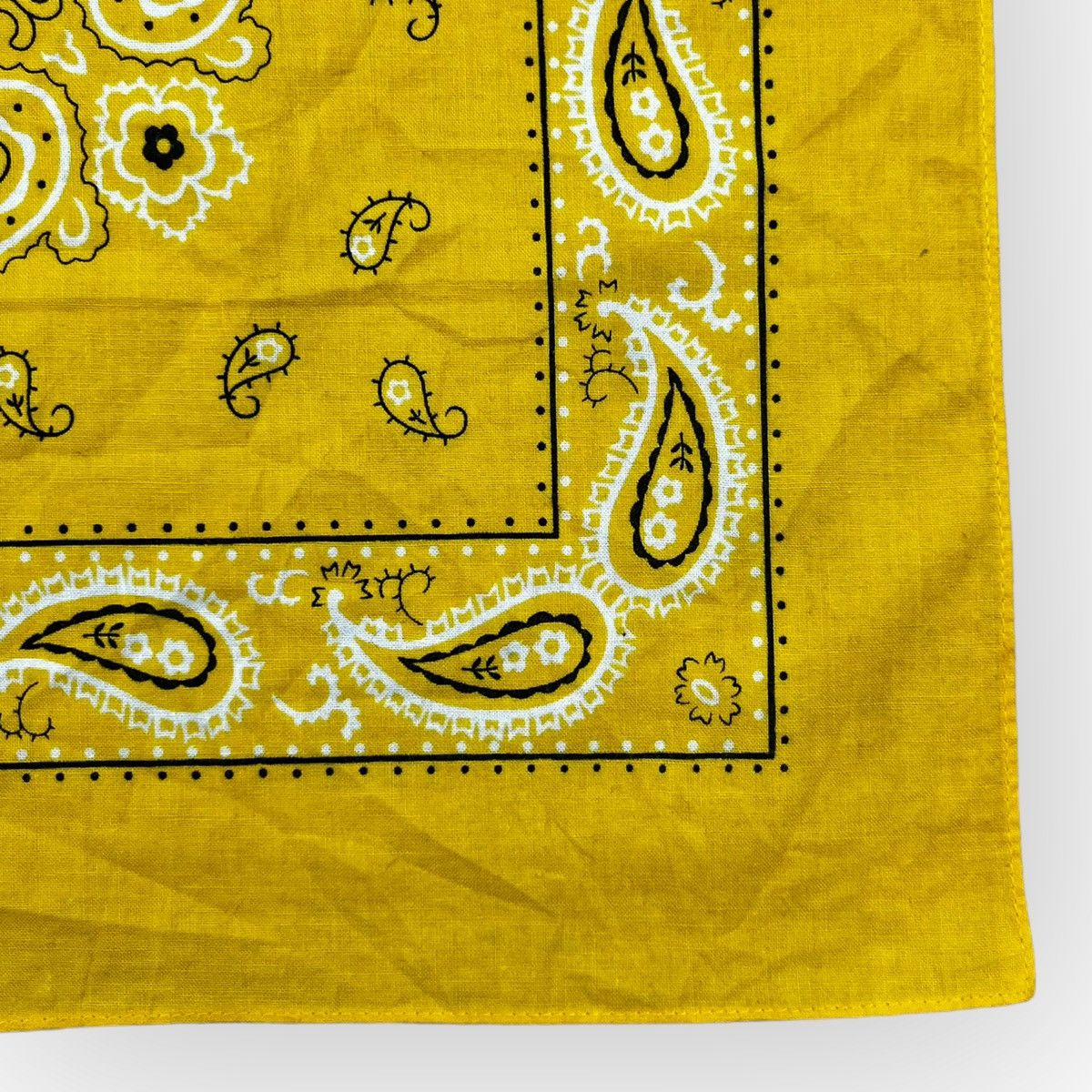 Japanese Brand Paislee Handkerchief Neckerchief Bandana Pocketsquare Size ONE SIZE - 3 Thumbnail
