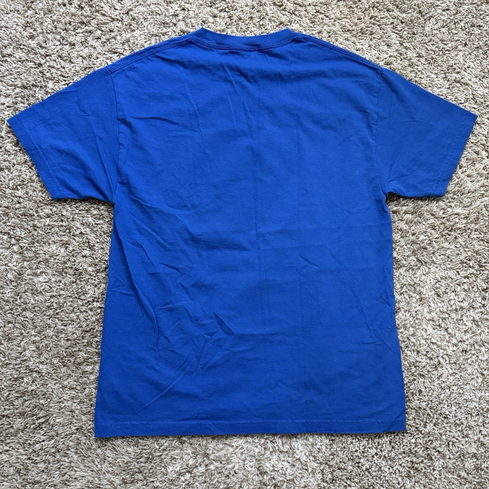 American Apparel VAMPIRE WEEKEND BRIAN LEE O’MALLEY ANIME EYES T-Shirt BLUE Size US L / EU 52-54 / 3 - 6 Thumbnail