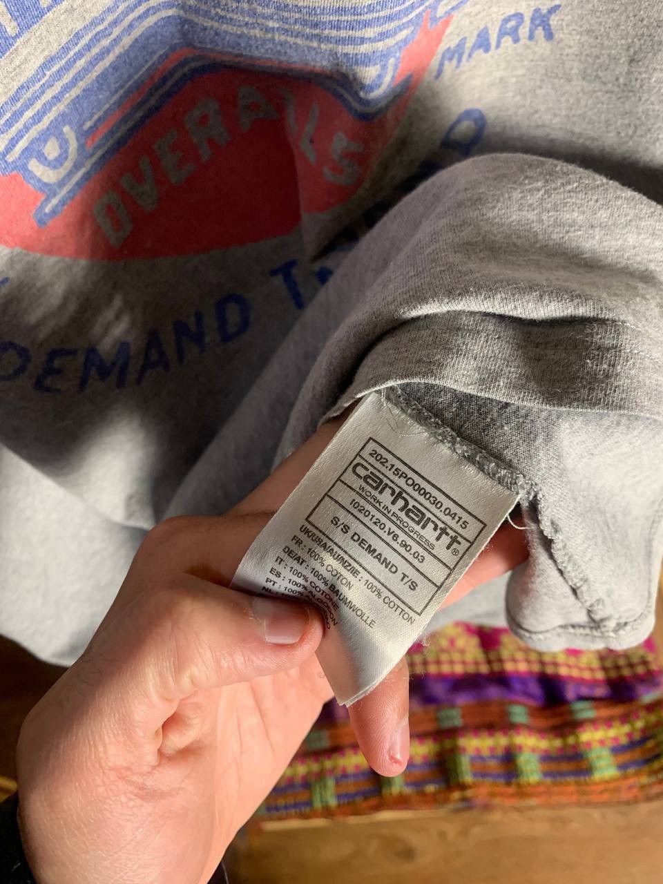 Carhartt Wip × Vintage VERY RARE CARHARTT WORK IN PROGRESS DEMAND THE BRAND Y2K SK8 Size US M / EU 48-50 / 2 - 5 Thumbnail