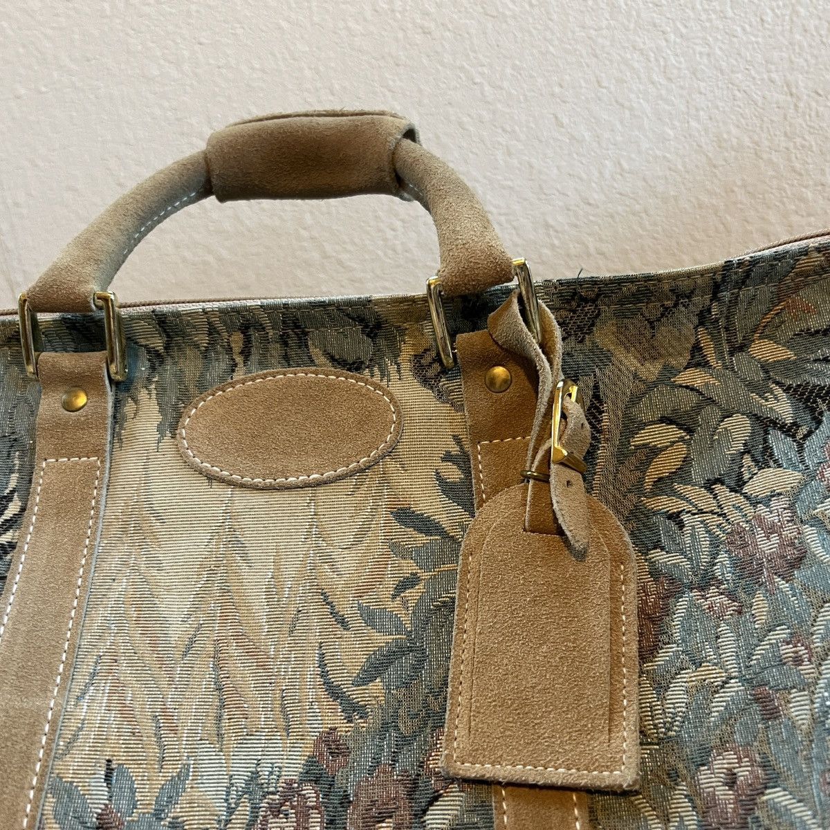 Other rench Vintage Floral Tapestry Duffel Bag Size ONE SIZE - 2 Thumbnail